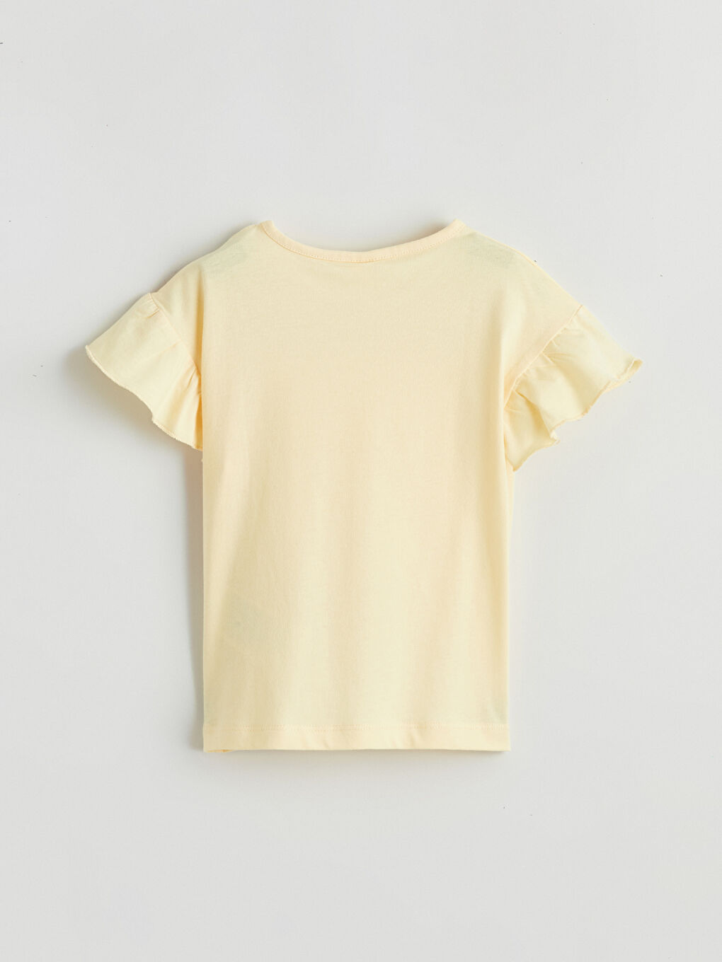 Crew Neck Printed Girls' T-Shirt 2 Pack-6