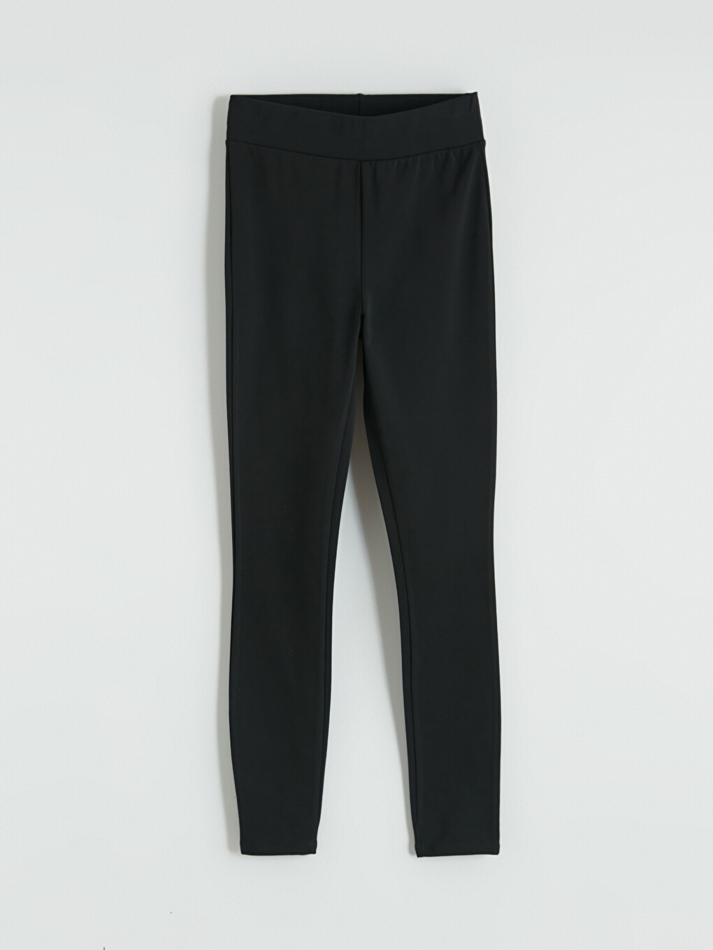 Plain High Waist Women's Leggings-4