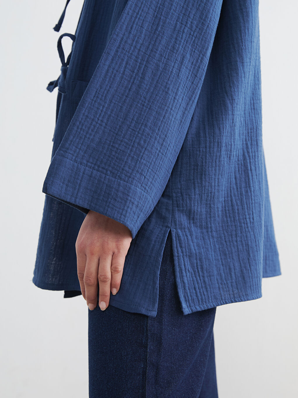 كيمونو كحلي امرأة-3