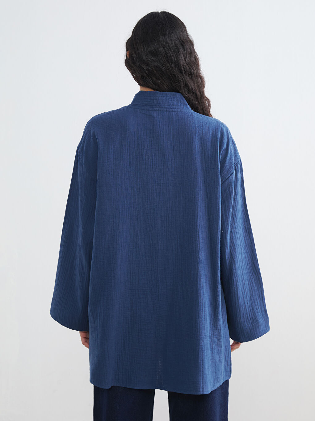 كيمونو كحلي امرأة-4