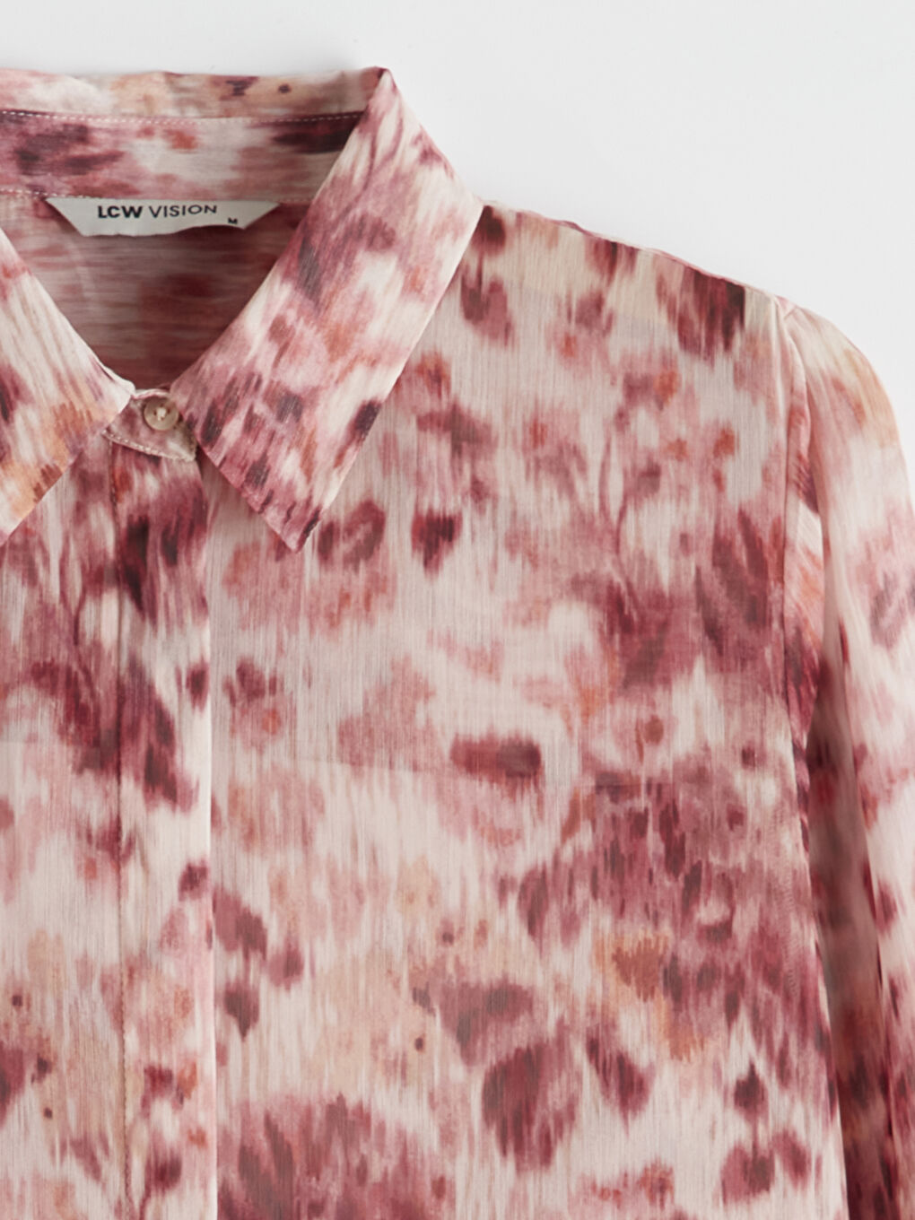 ბატიკის მოჩითვის შიფონის ქალის პერანგი-1