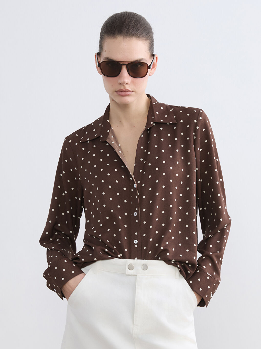 Woman BROWN Shirt