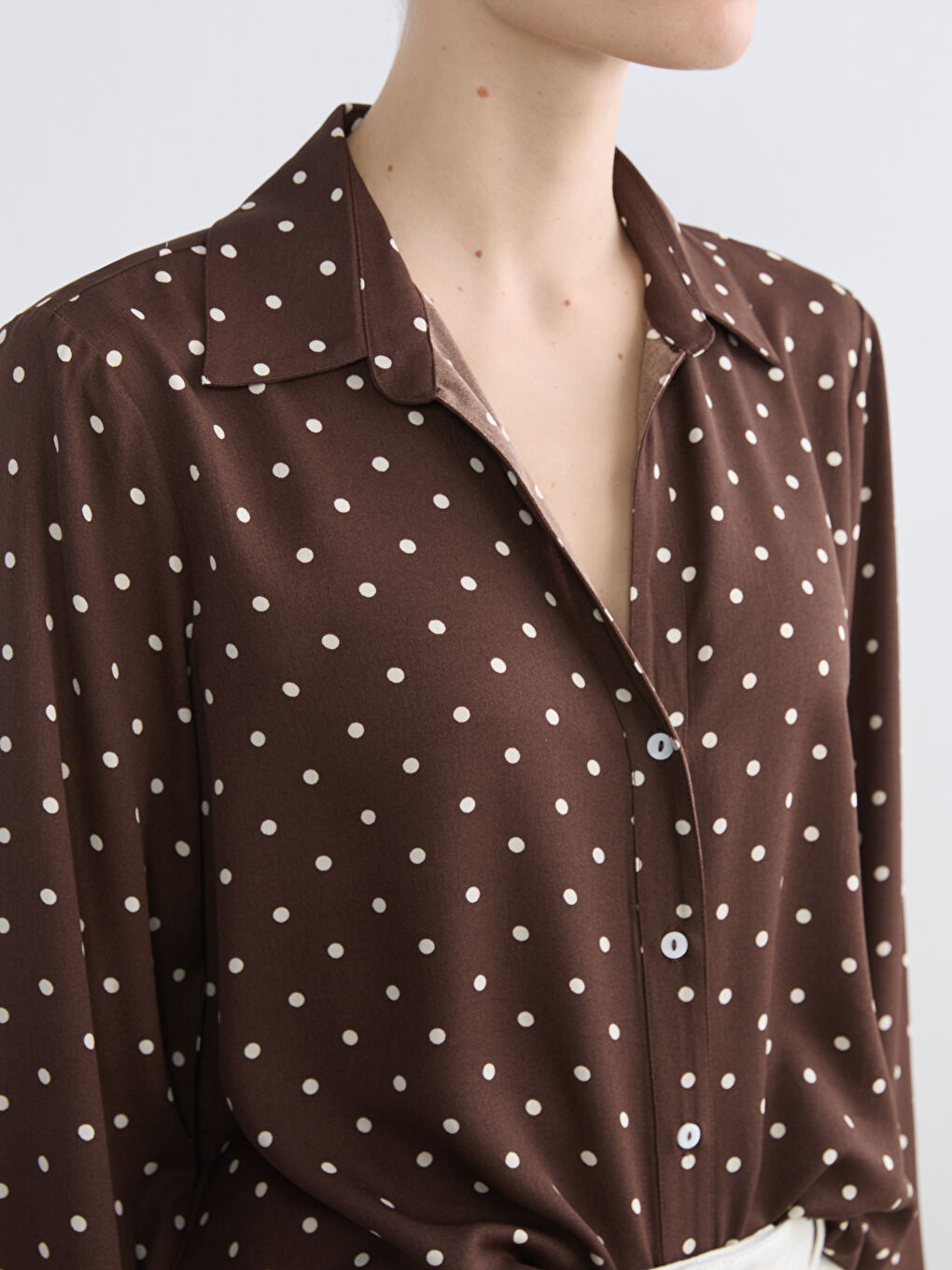 Woman BROWN Shirt-2