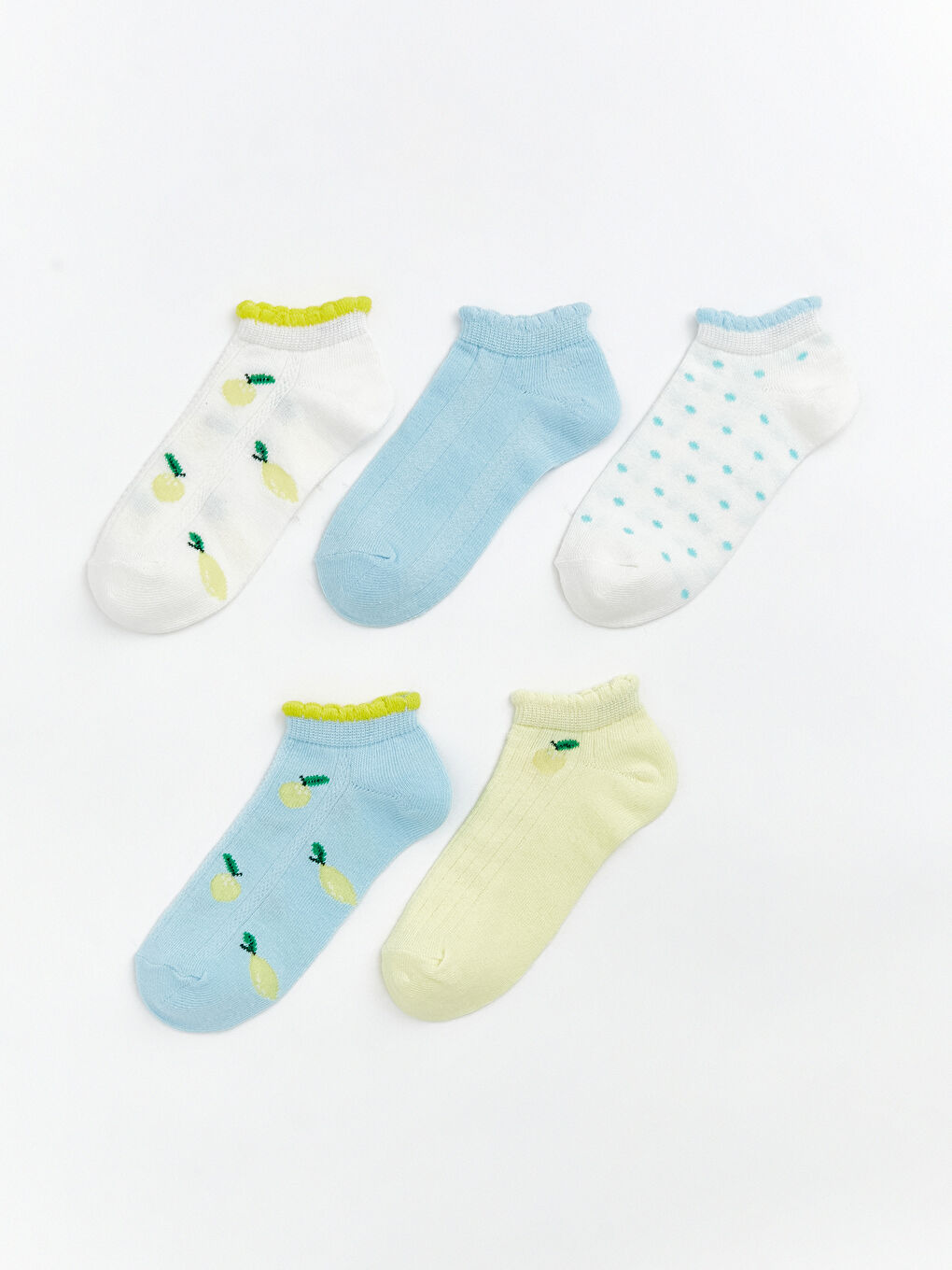 Girl ECRU Trainer Socks