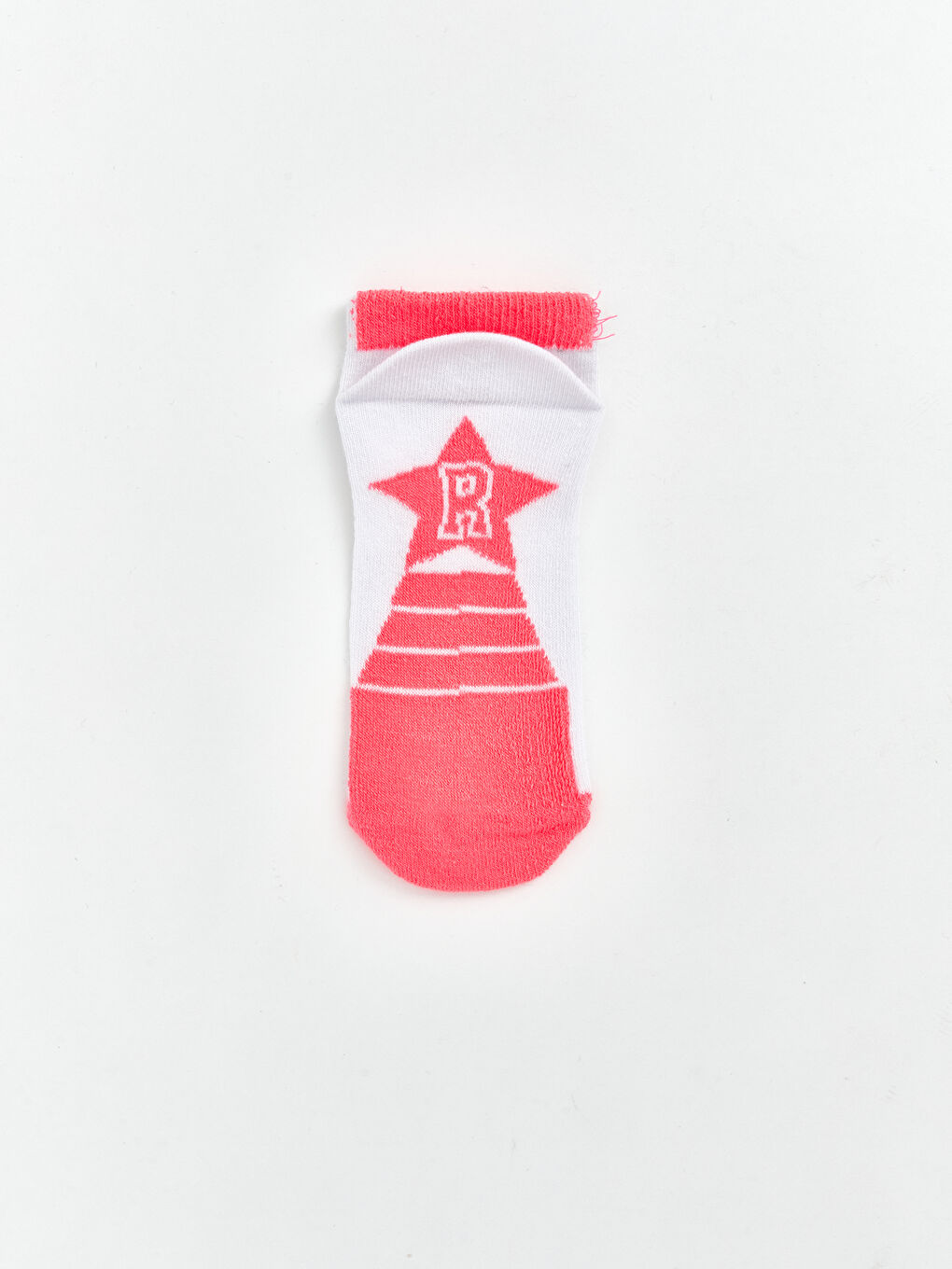 Pembe Kız Çocuk Patik Çorap 5'li-4