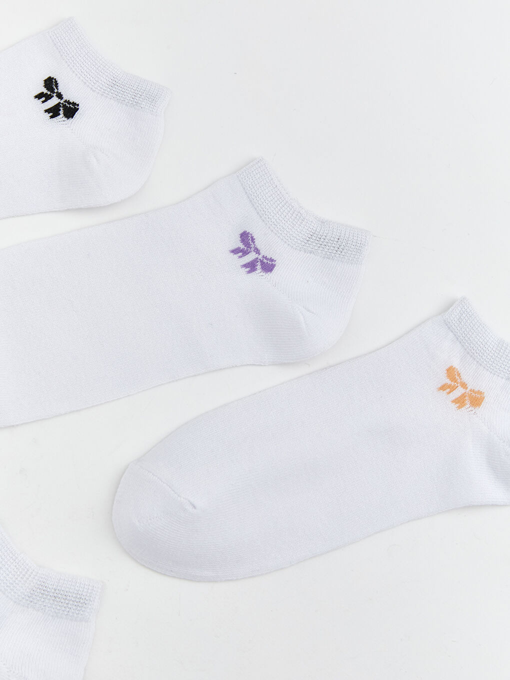 جوارب رياضية أبيض فتاة-1