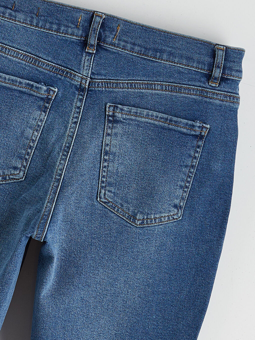 İndigo Mars Flare Kadın Jean Pantolon-5