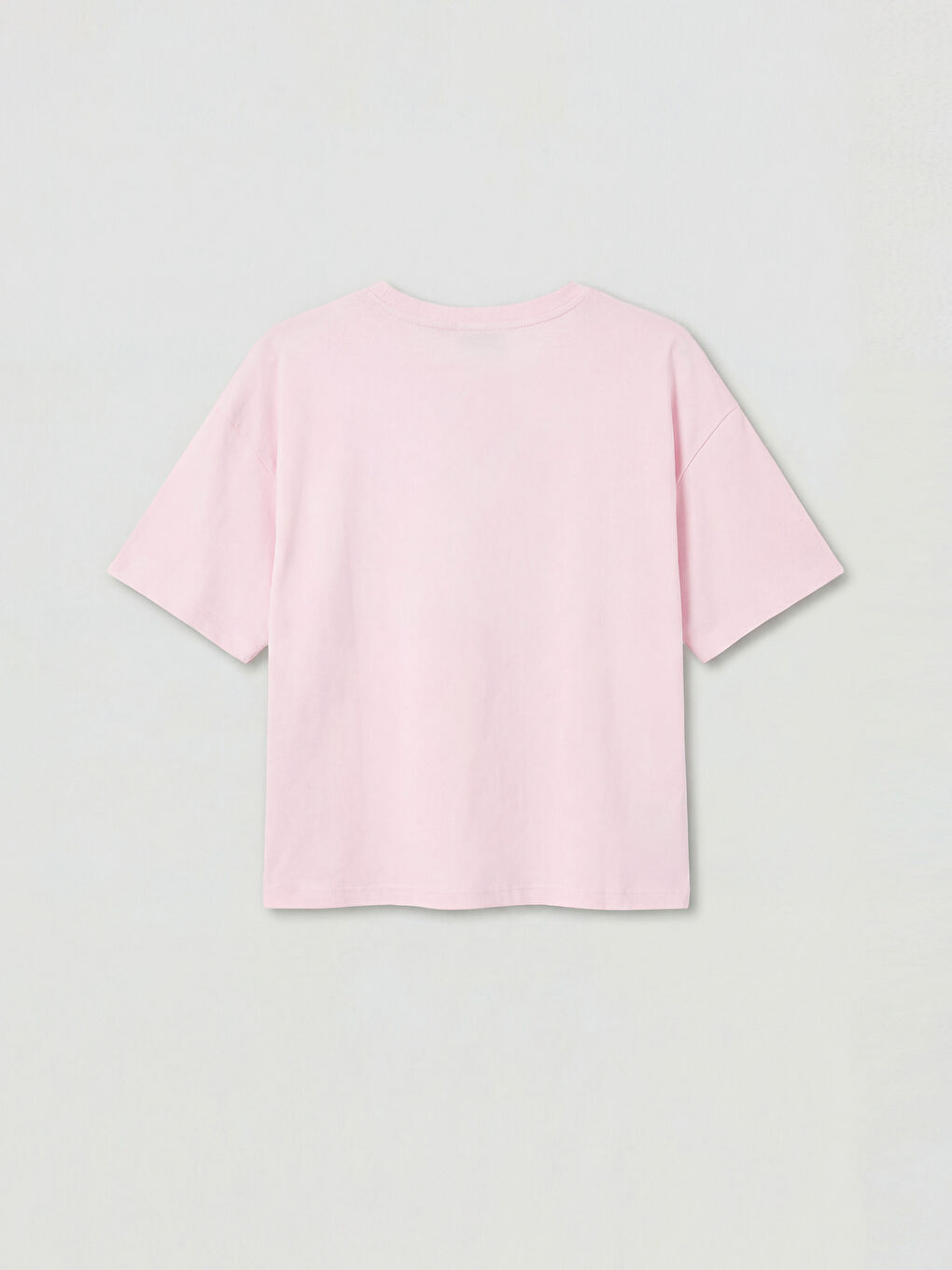 Set de pijamale pentru femei cu guler rotund și imprimeu Barbie-6