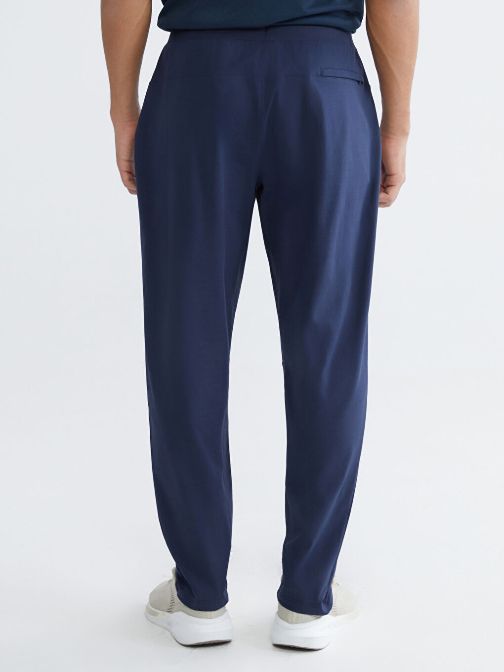 Lacivert Standart Kalıp Erkek Eşofman Altı-3