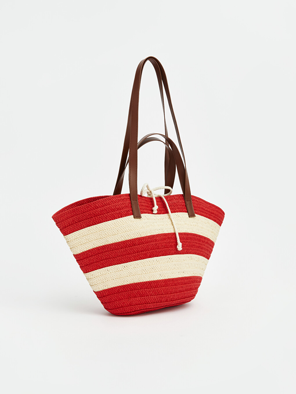 Women's Rattan Beach Bag-1