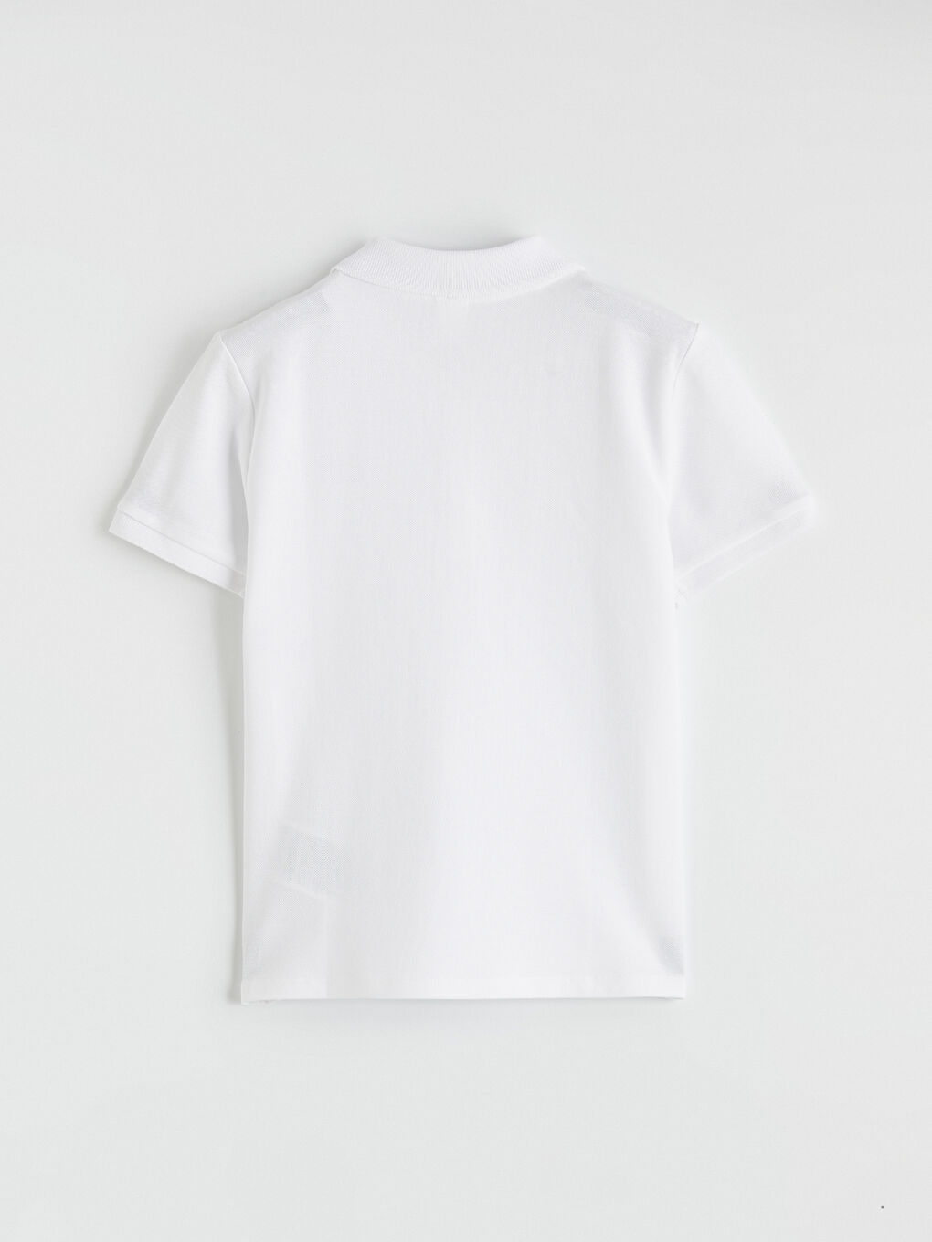 Polo Collar Embroidered Boys' T-Shirt-2