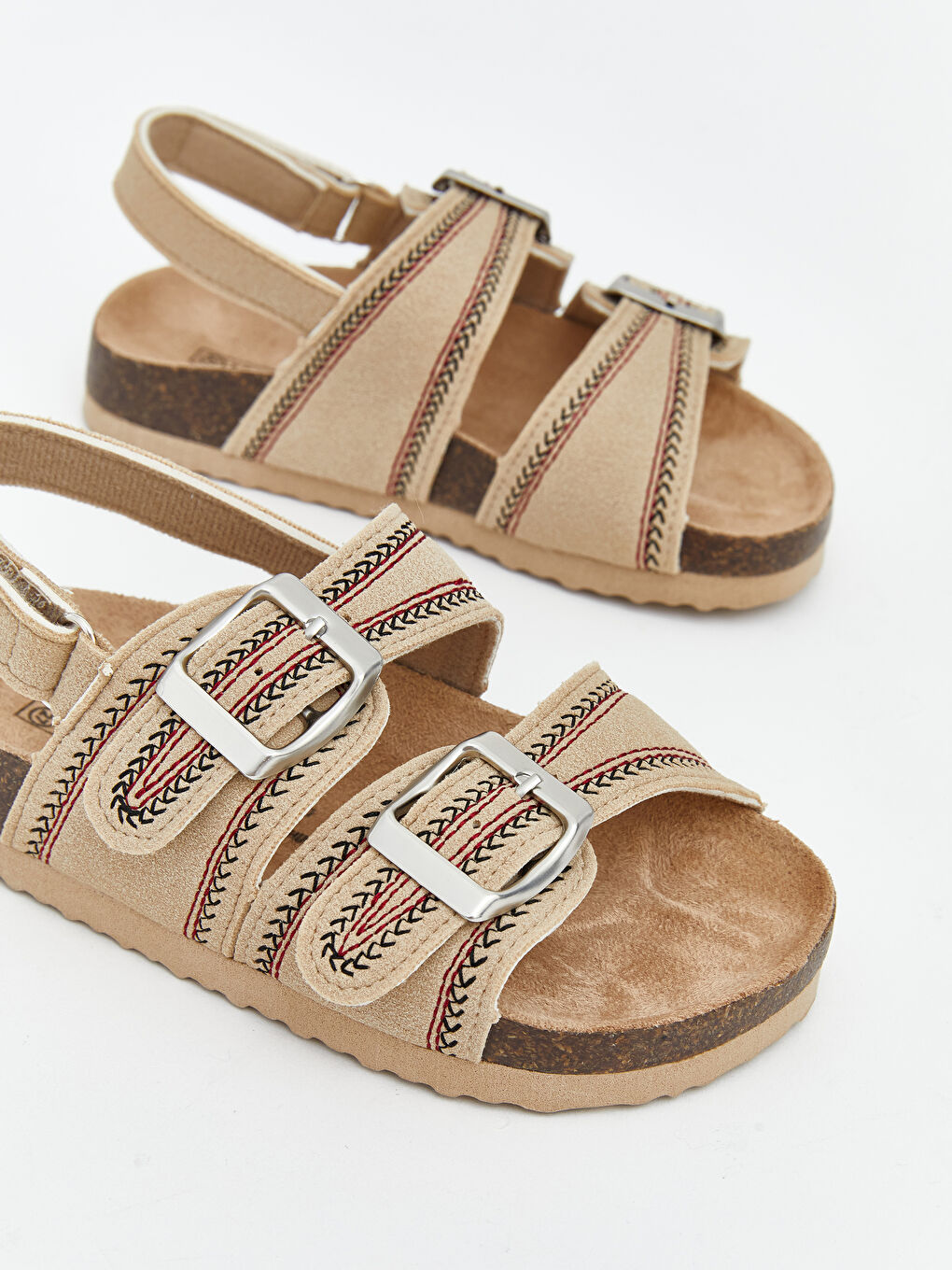 Полосатые сандалии для малышей мальчиков-2