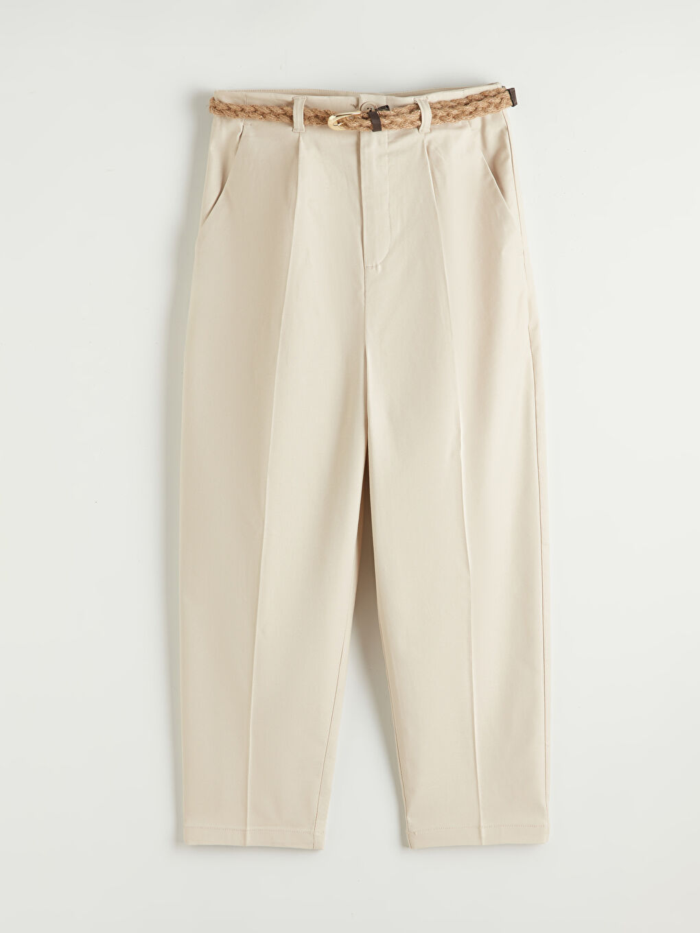 BEŽ Pantalone Žena-4