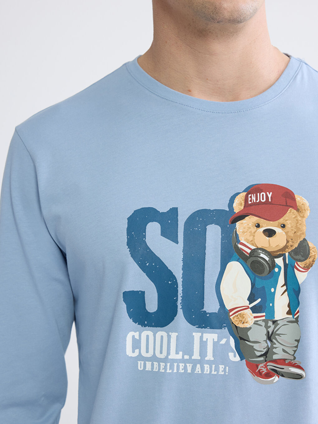 طقم بيجاما كحلي رجل-2