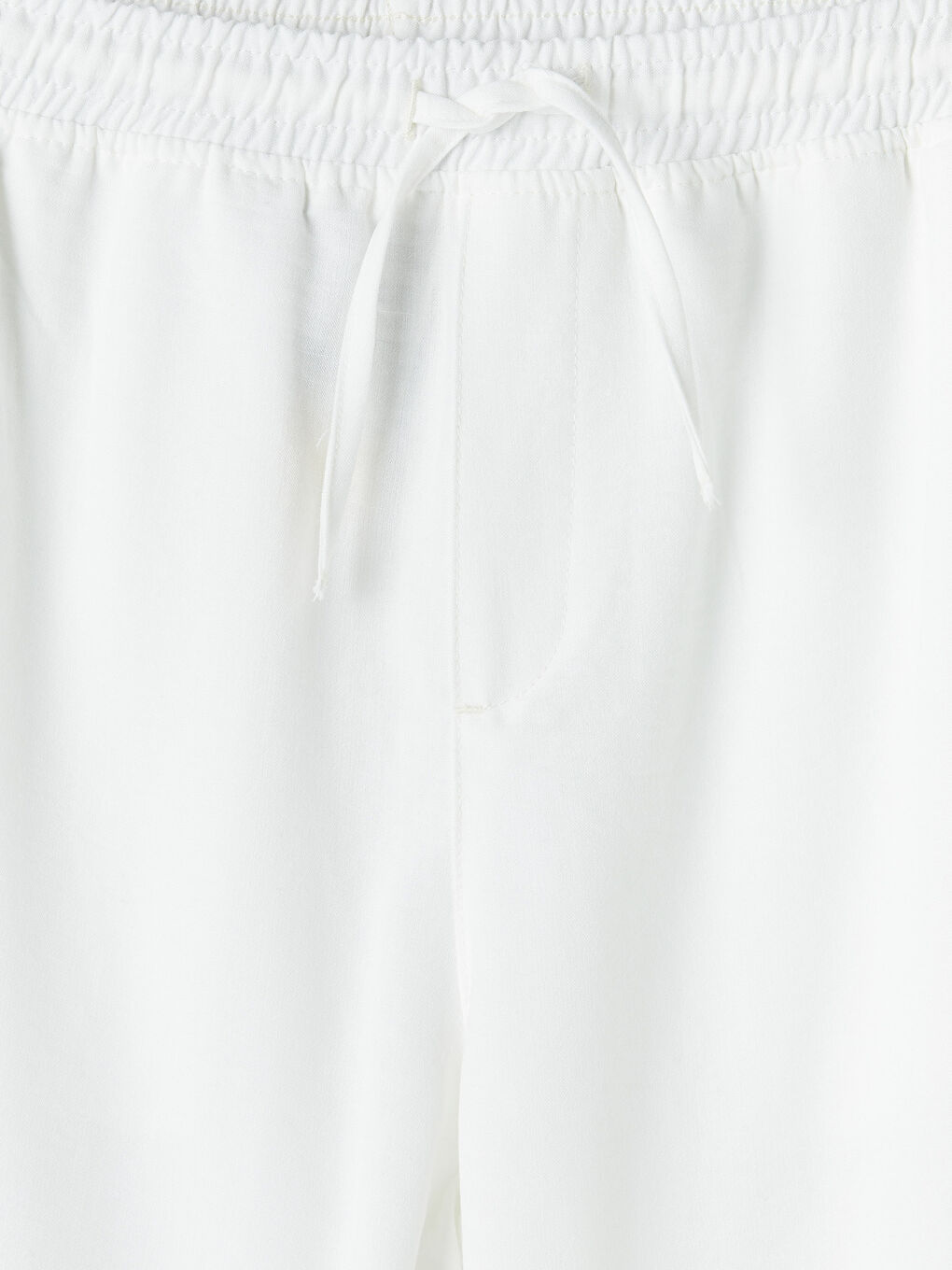 Relaxed Fit Linen-Look Men's Trousers-2