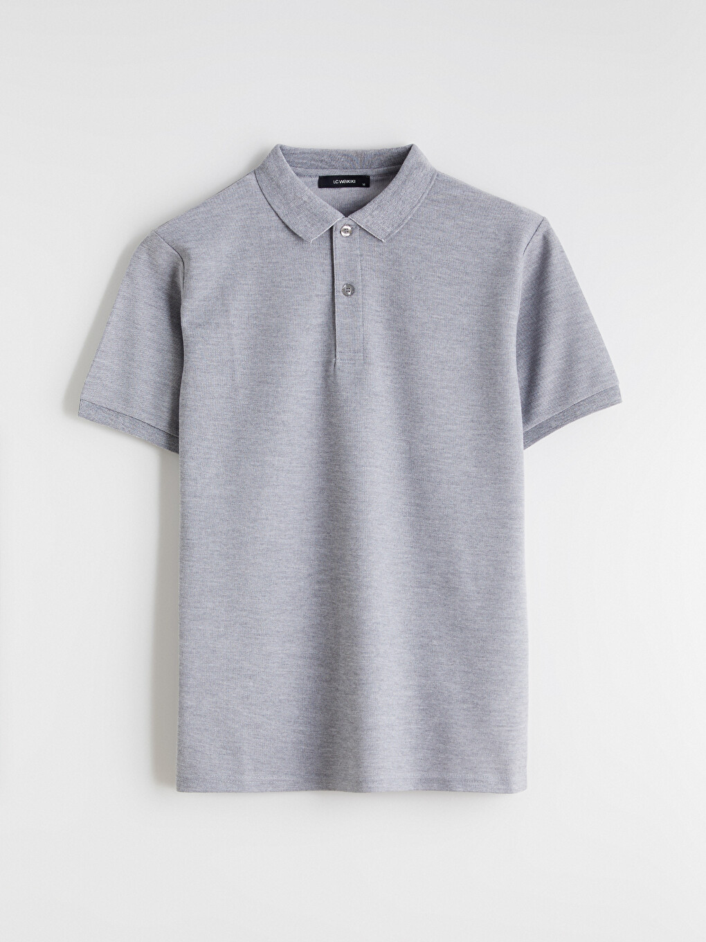 Polo Neck Pique Men's T-shirt-4