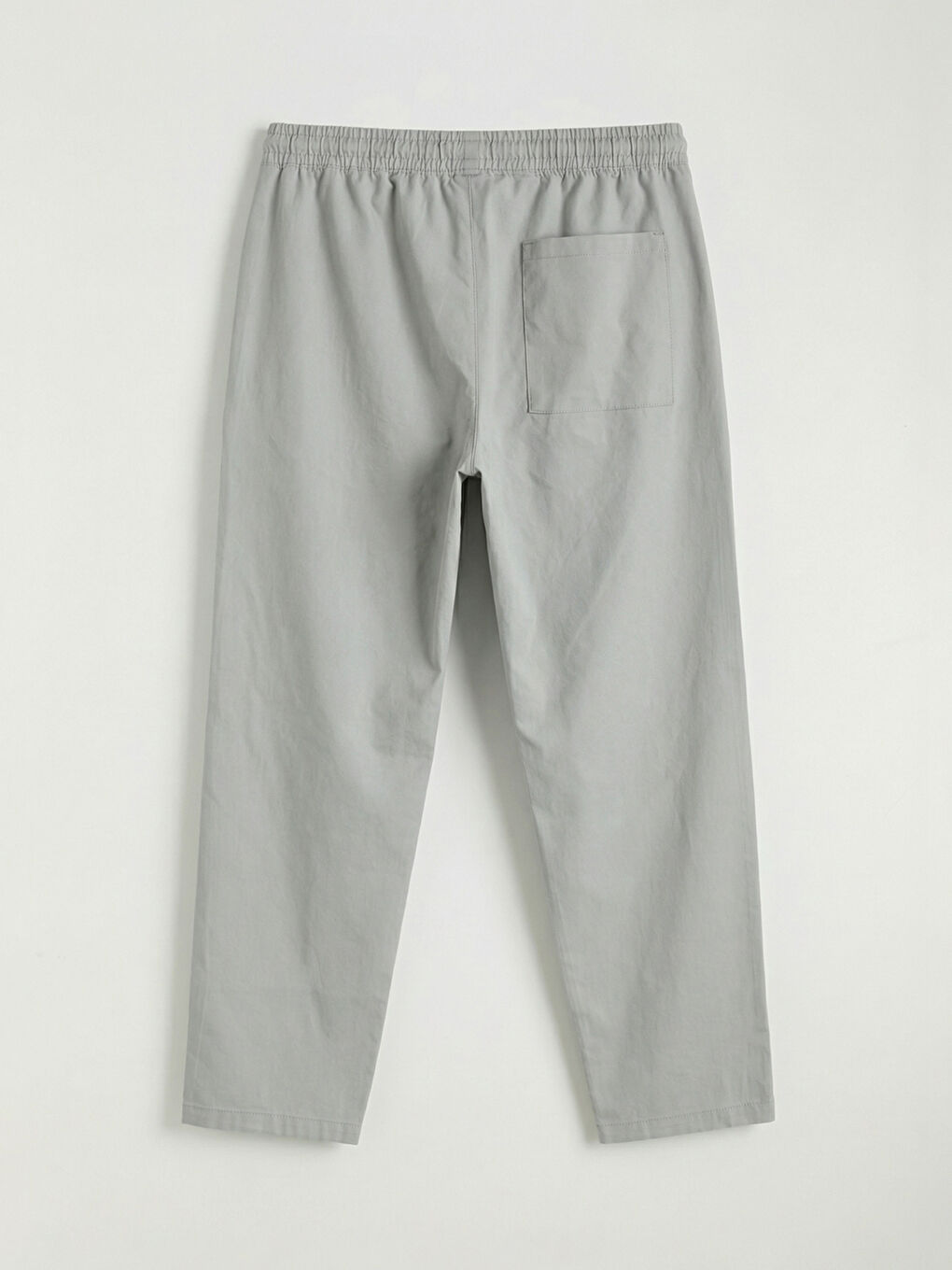 Gri Standart Fit Erkek Pantolon-5