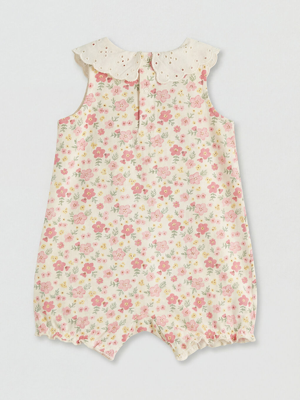 Baby Girl ECRU Jumpsuit-1
