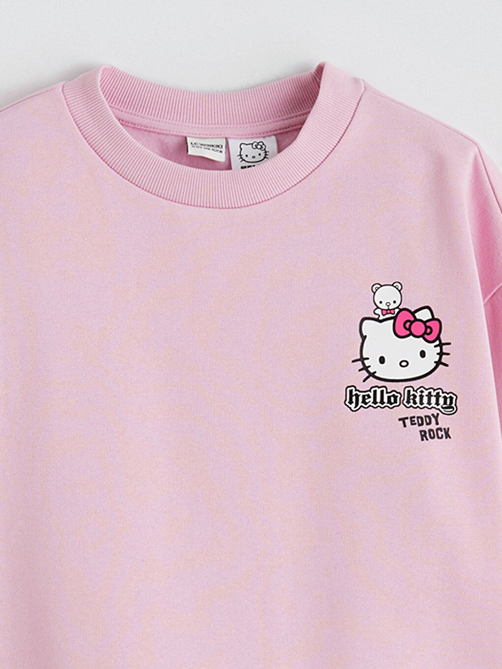 ჰელო ქითი პრინტიანი გოგონების კომფორტული სვიტშირტი-1