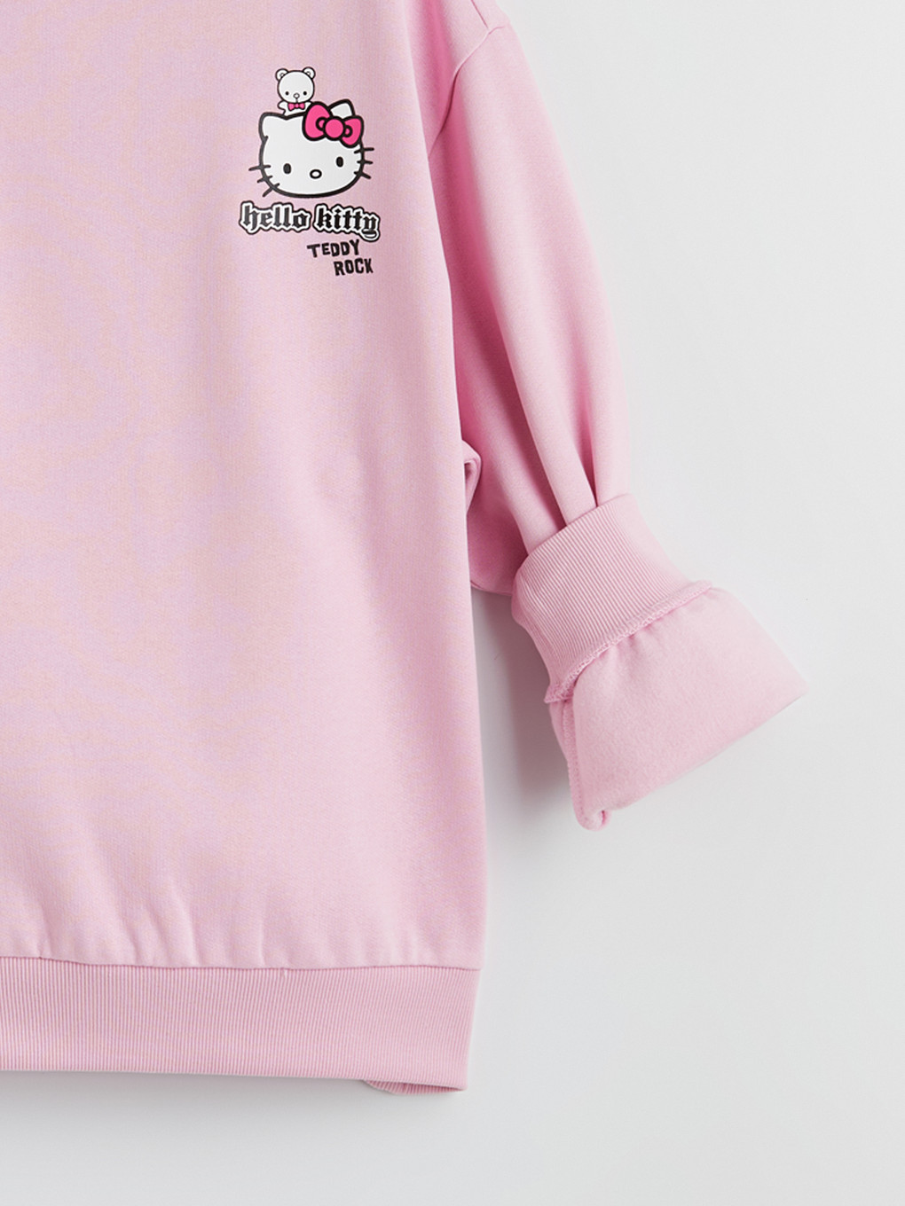 Hello Kitty Štampana Dečija Udobna Dukserica-5