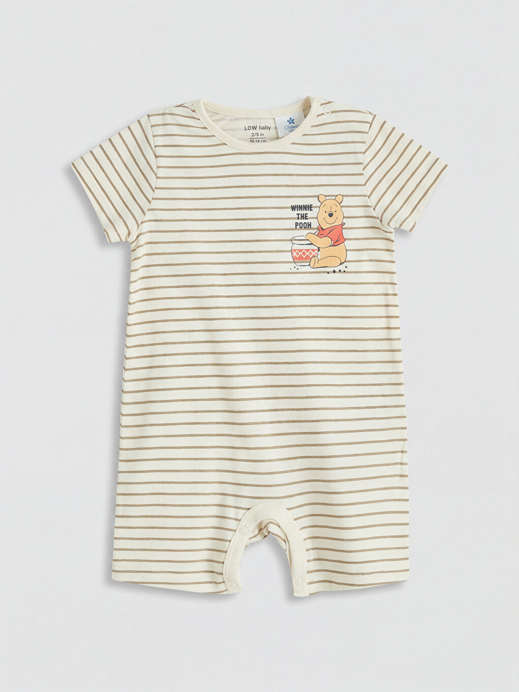 Winnie the Pooh Printed Baby Boys' Jumpsuit Set-1
