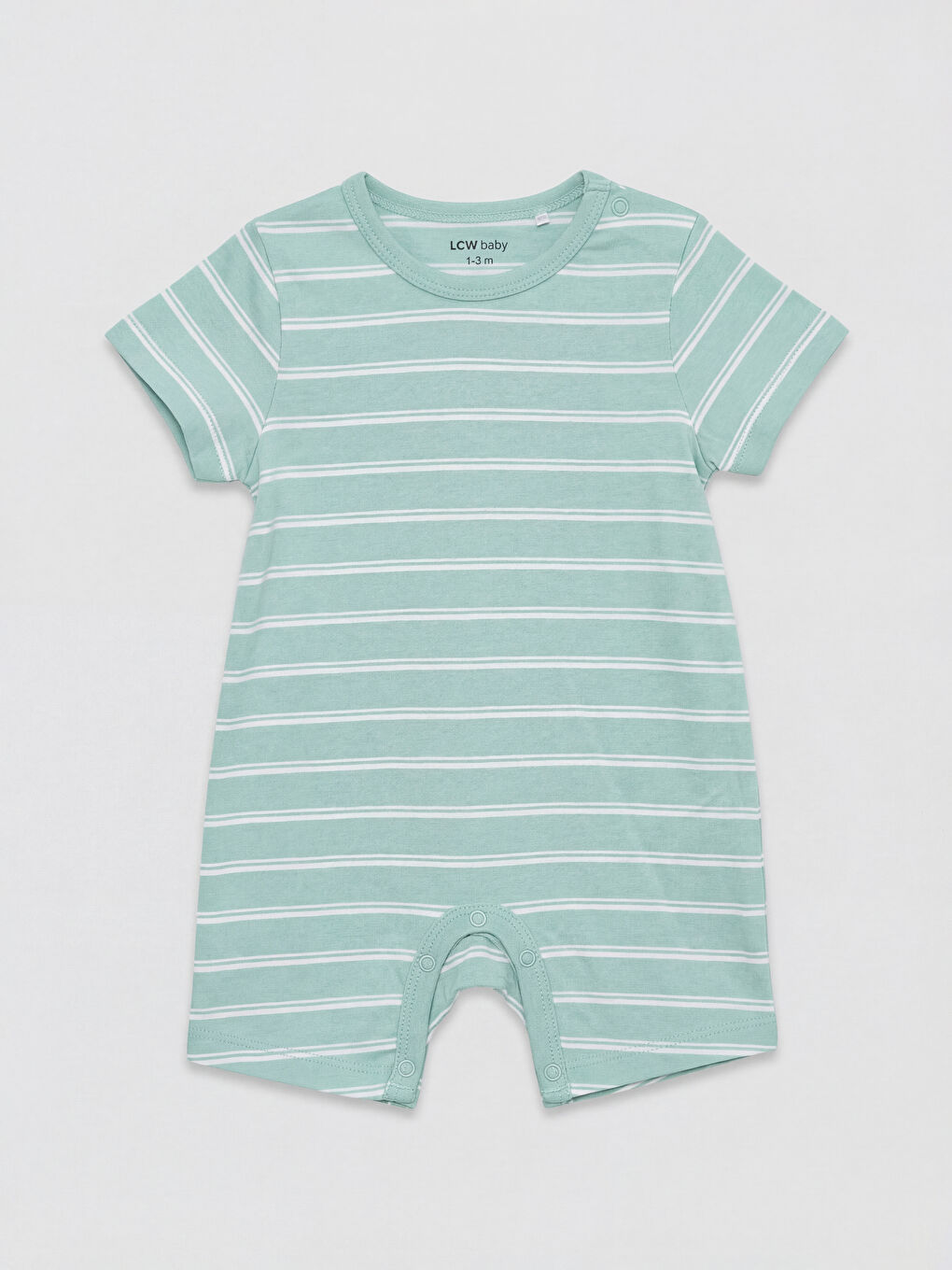 Crew Neck Printed Baby Boys' Jersey Jumpsuit 3-packs-5