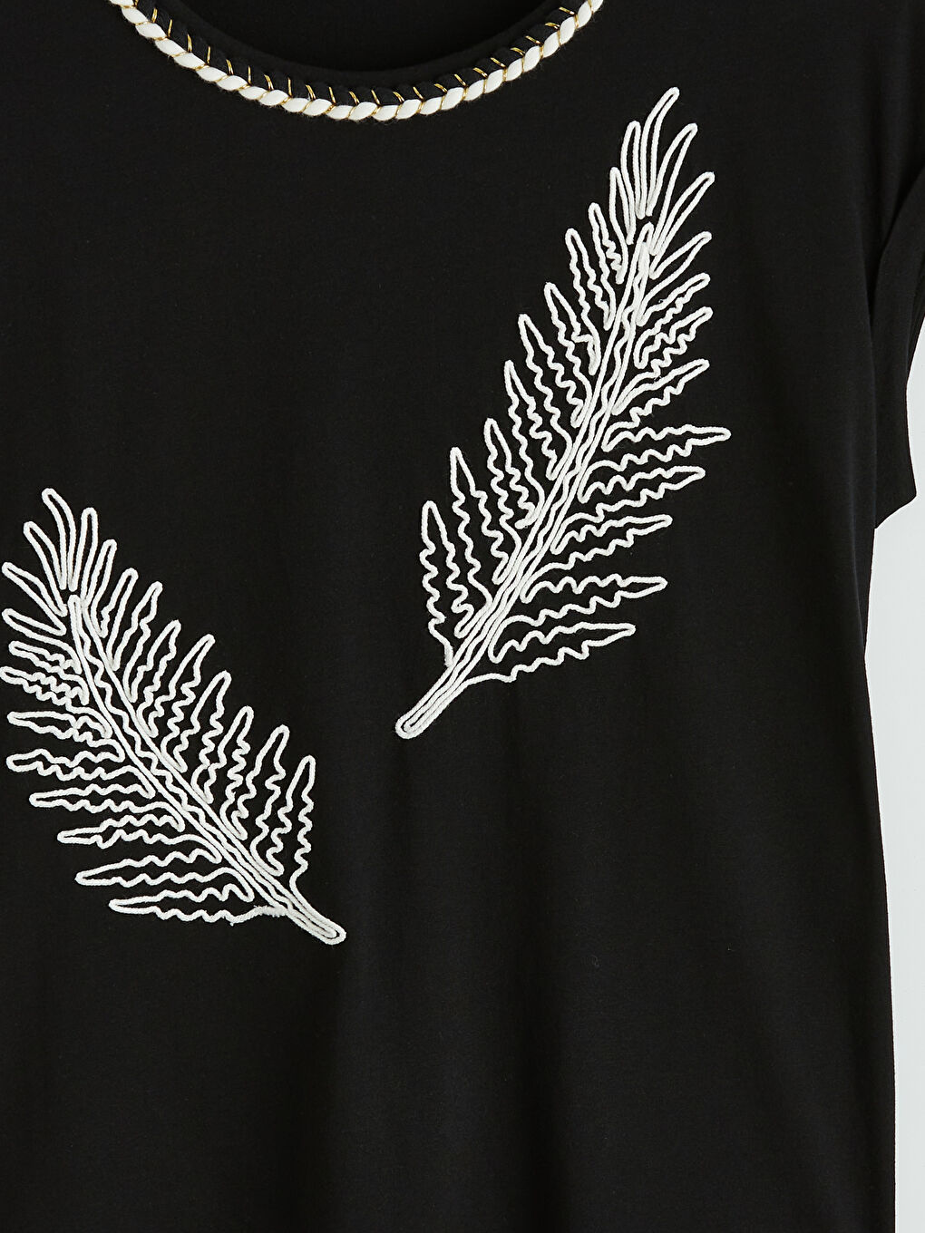 Woman BLACK T-Shirt-3