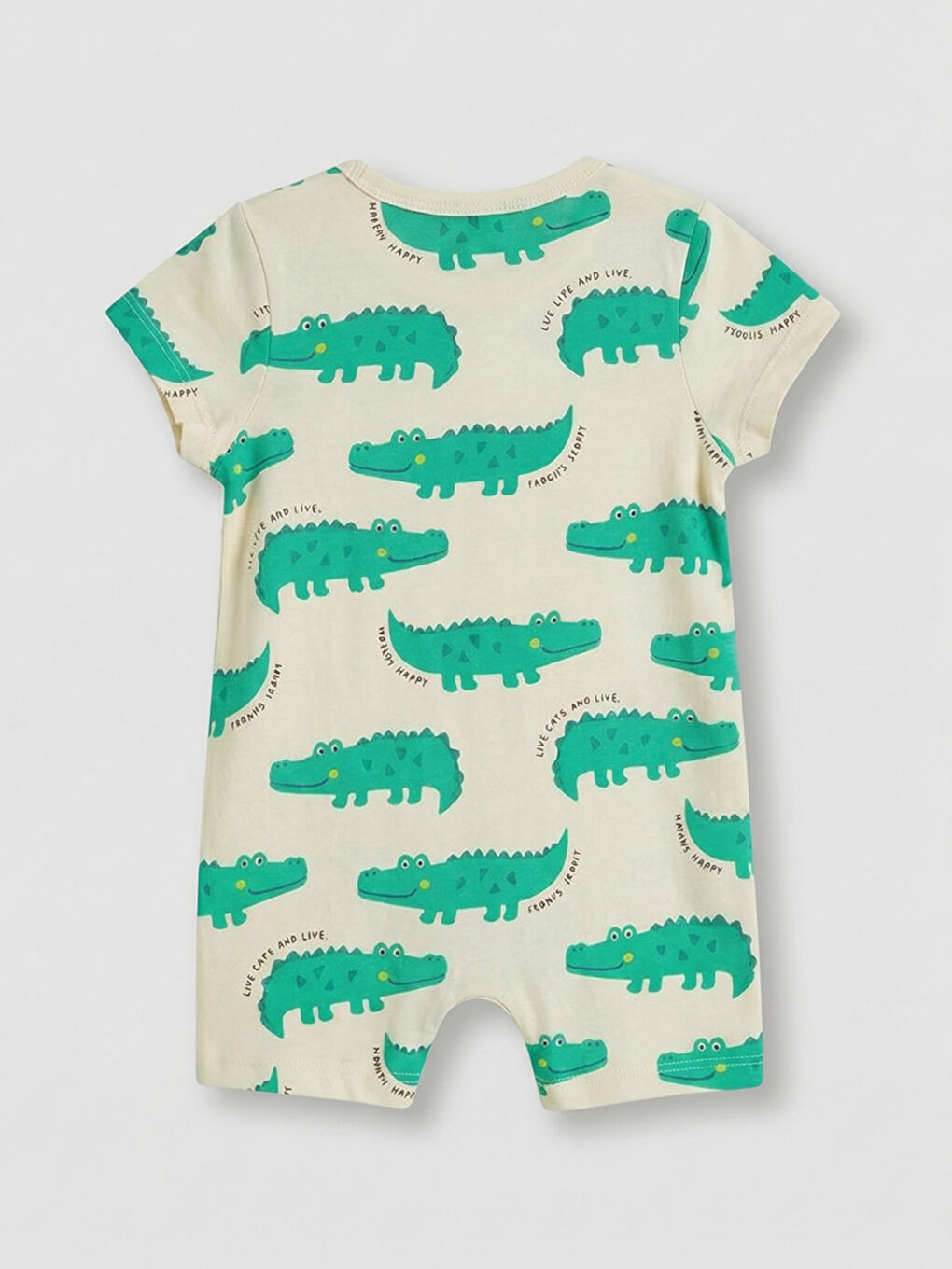 Baby Boy ECRU Jumpsuit-2
