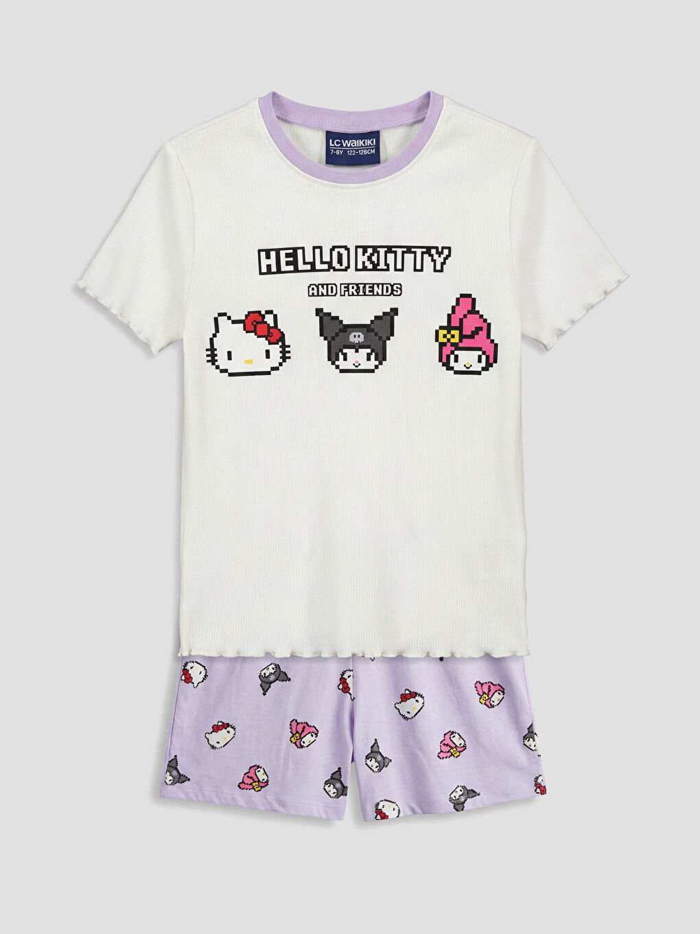 Girl ECRU Pyjama Set