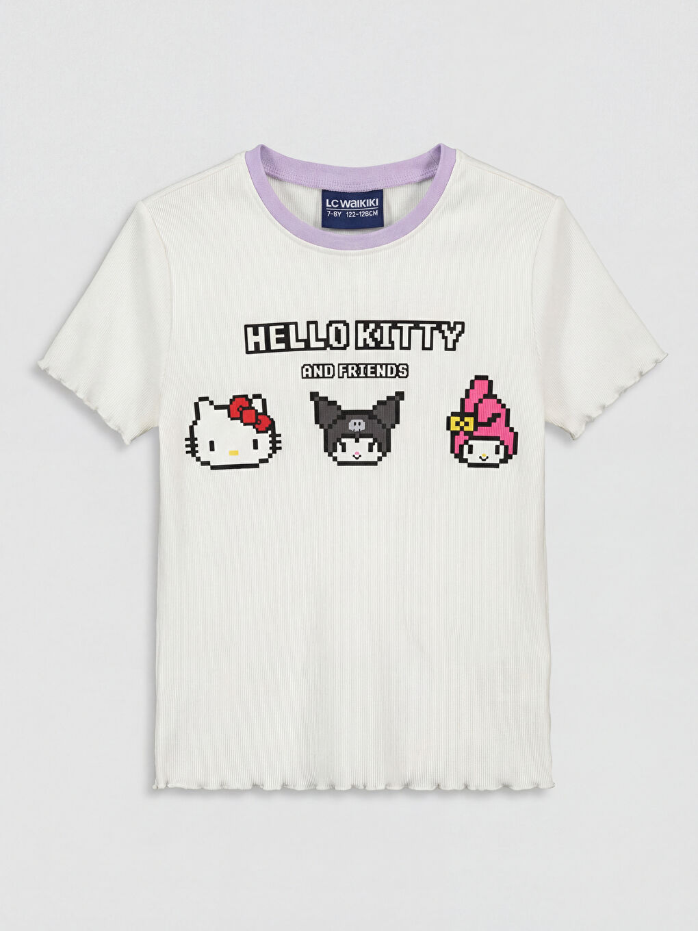 Girl ECRU Pyjama Set-1