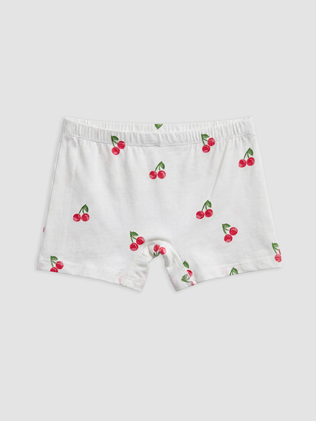 Girl White Boxer Briefs-3