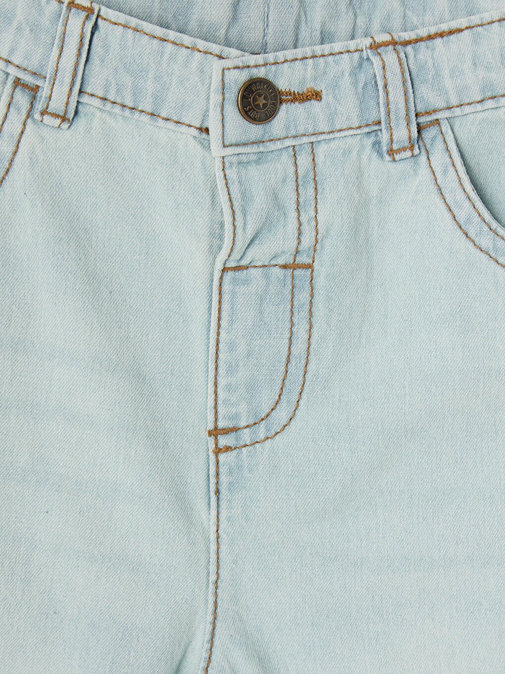 Boy Indigo Denim Shorts-1