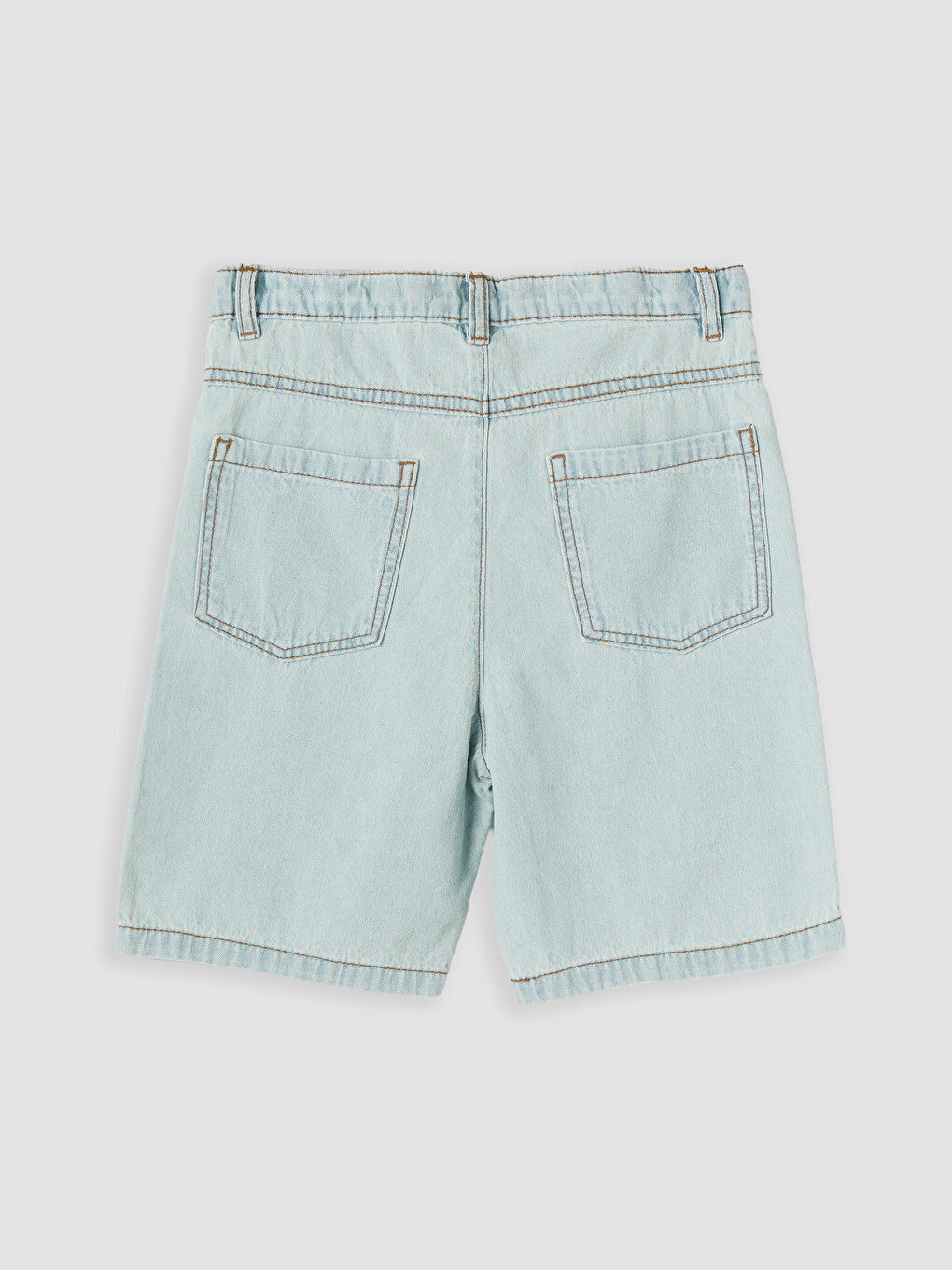 Boy Indigo Denim Shorts-2