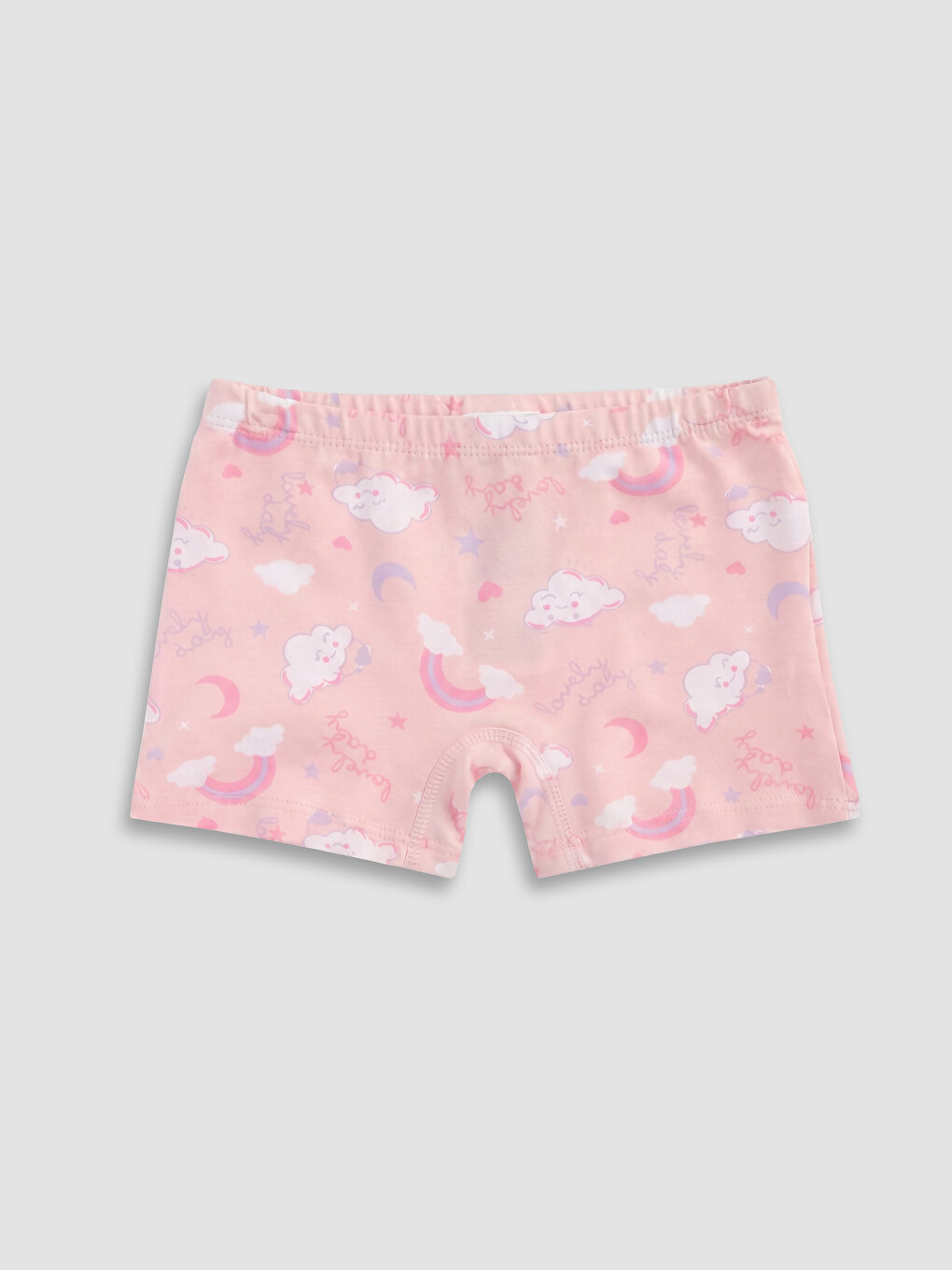 Girl White Boxer Briefs-1