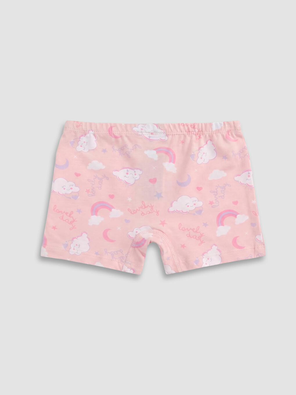 Girl White Boxer Briefs-2