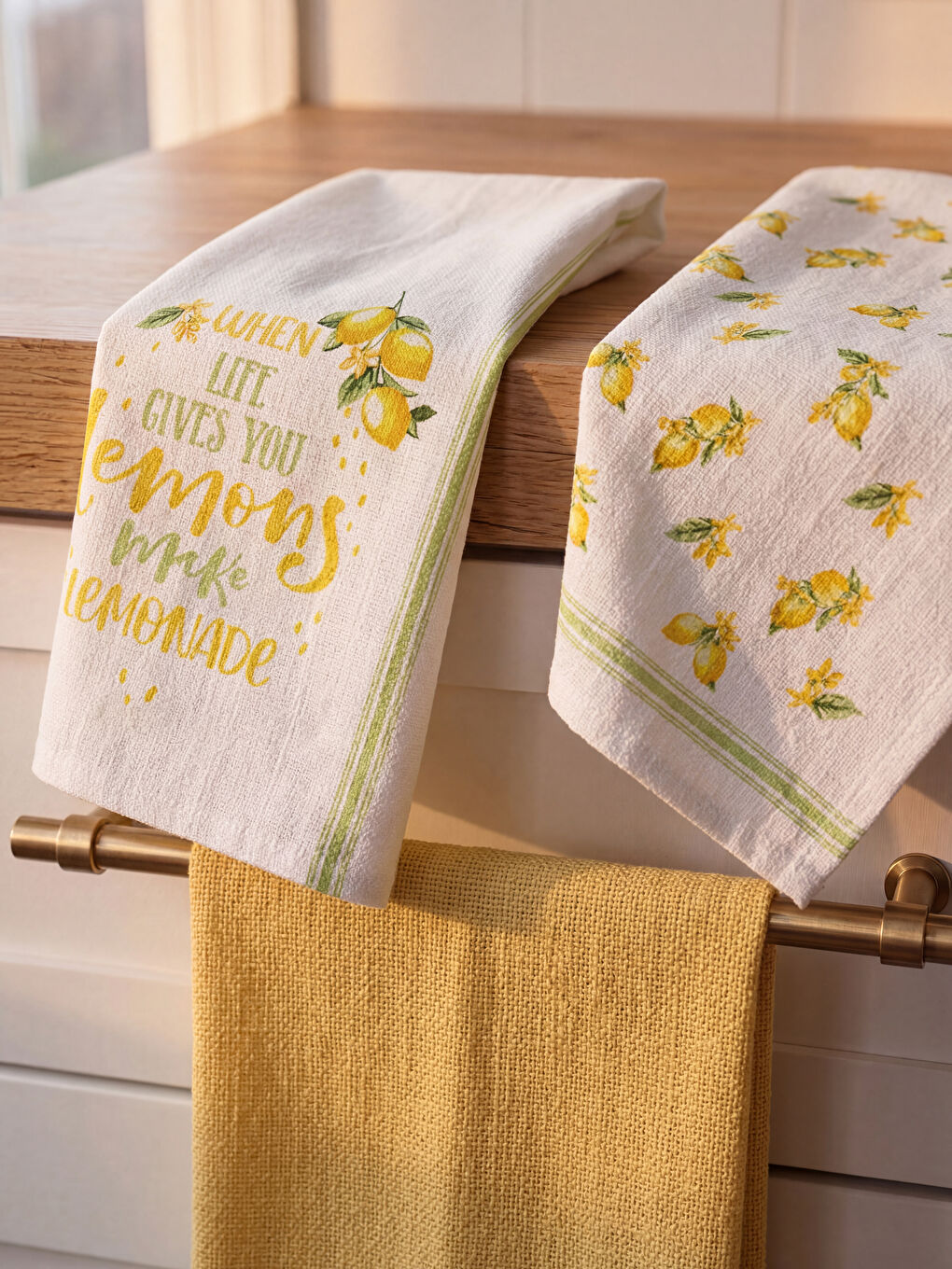 Karışık Baskılı Kurulama Bezi 3'lü 40x60 cm