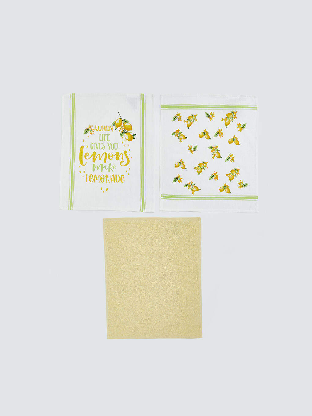 Karışık Baskılı Kurulama Bezi 3'lü 40x60 cm-5