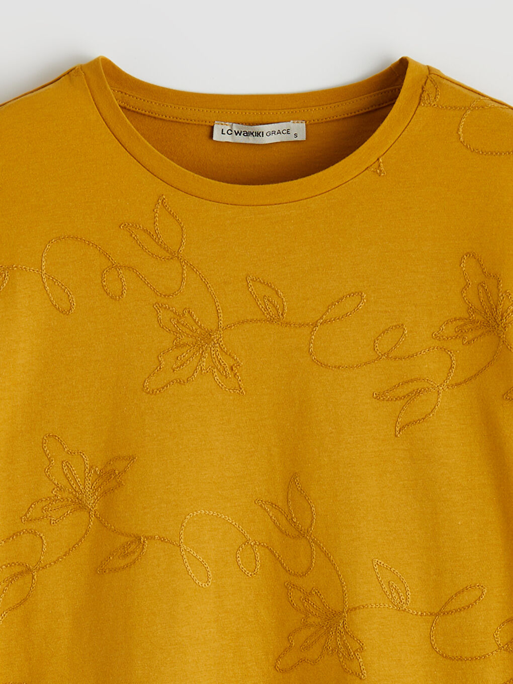 Woman YELLOW T-Shirt-4