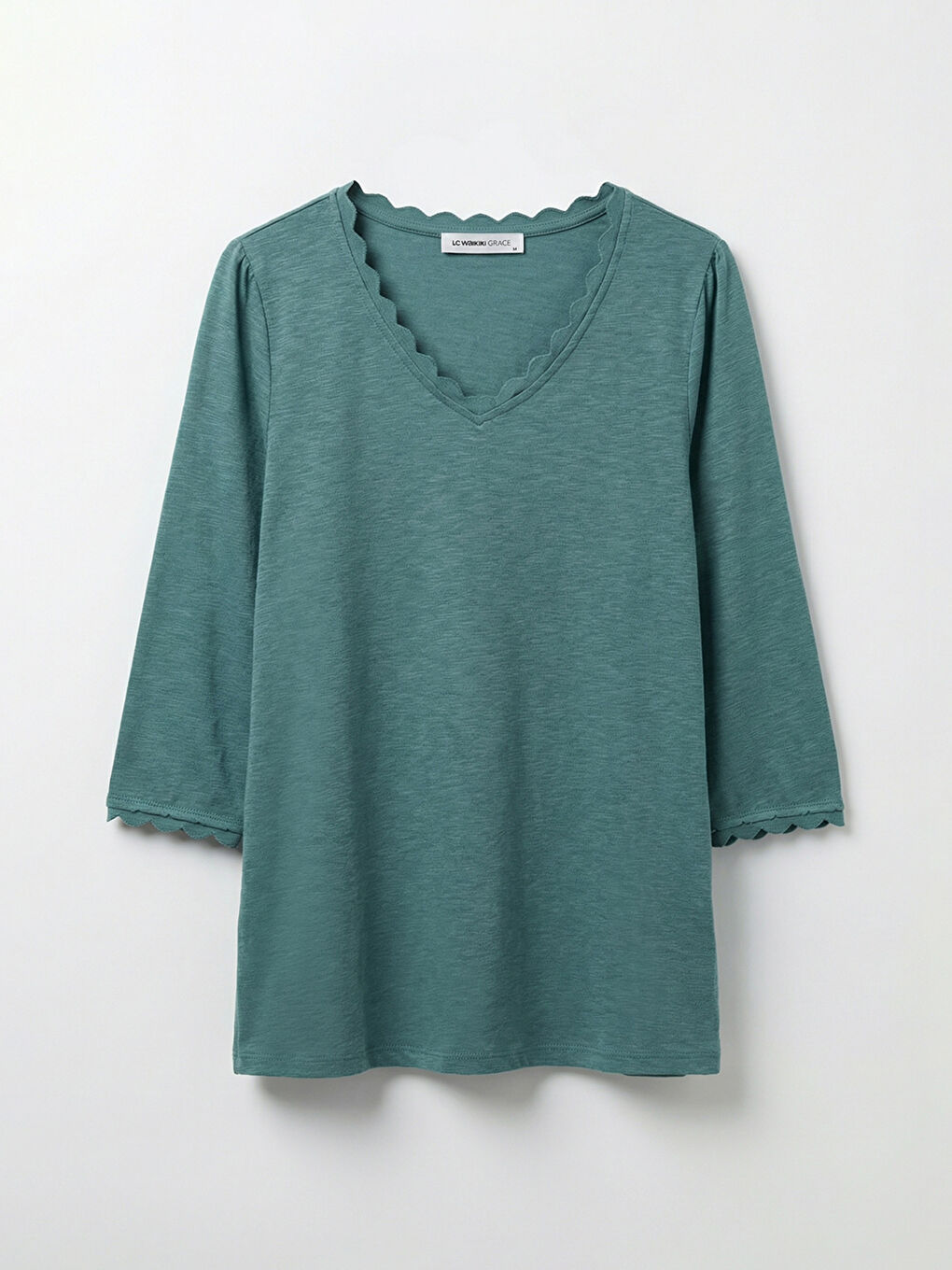 Woman GREEN T-Shirt-4