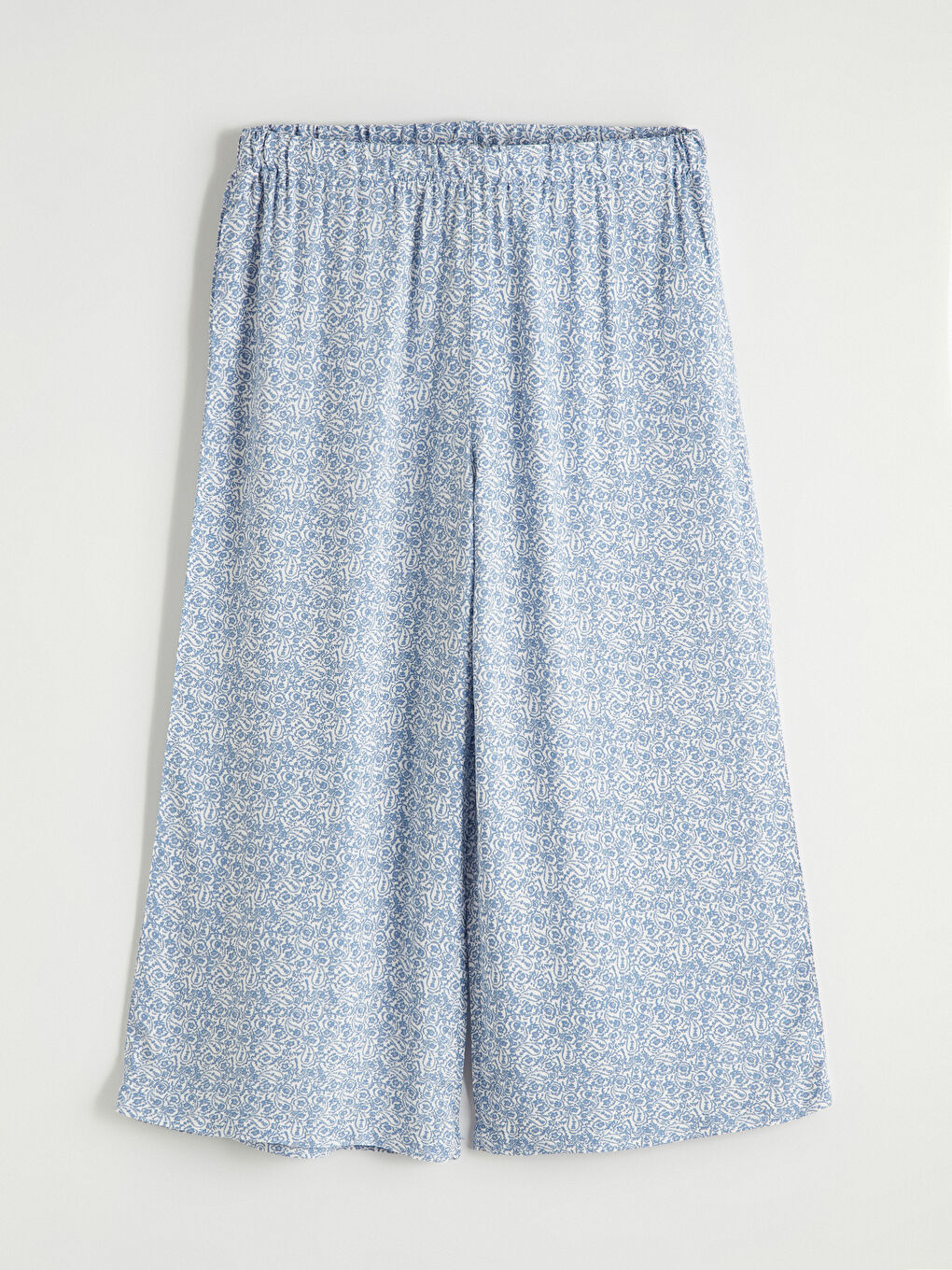 Woman BLUE Capri Pyjamas Set-7