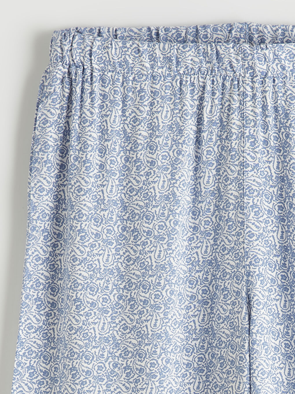 Woman BLUE Capri Pyjamas Set-8