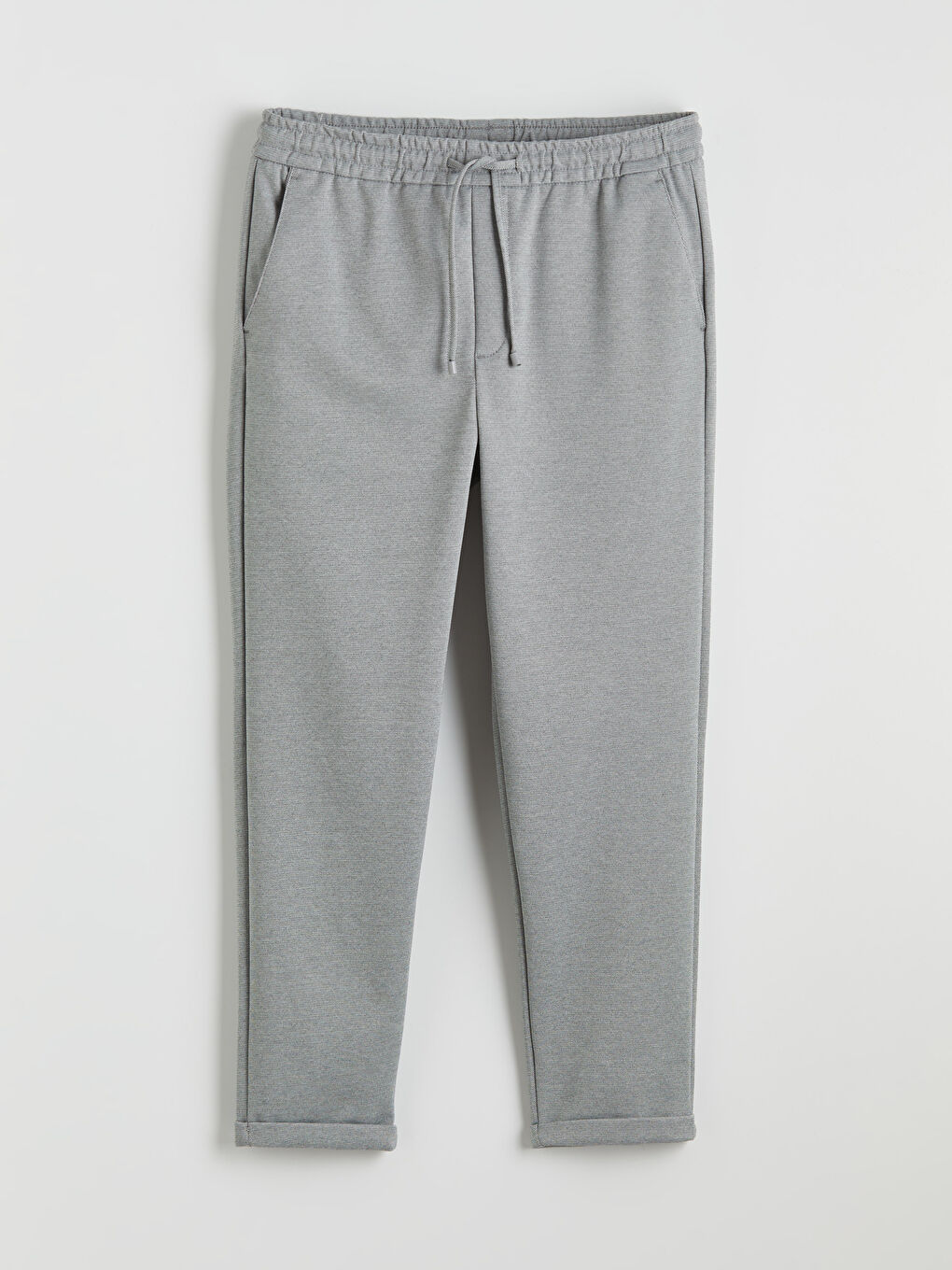 Gri Standart Kalıp Erkek Pantolon