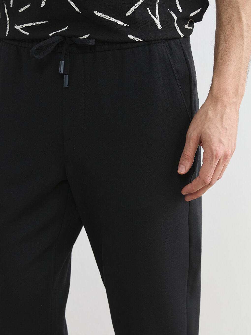 Standard Fit Men's Trousers-2