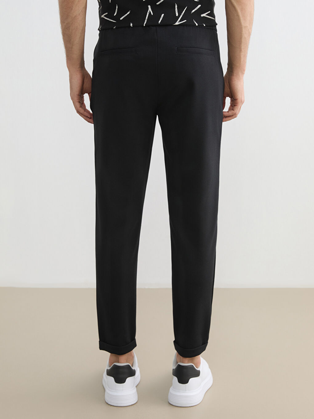 Standard Fit Men's Trousers-3