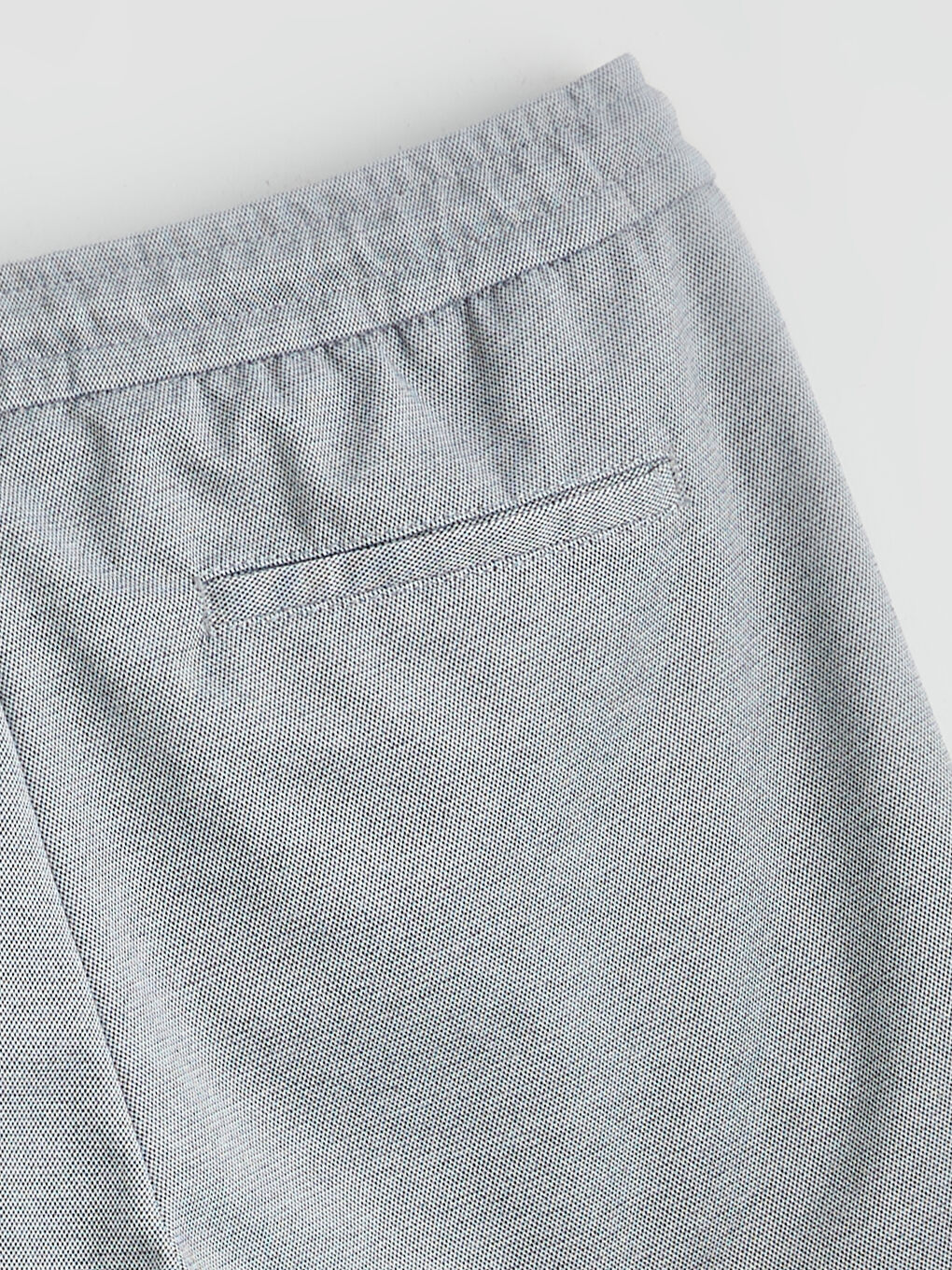 Gri Standart Kalıp Erkek Pantolon-5