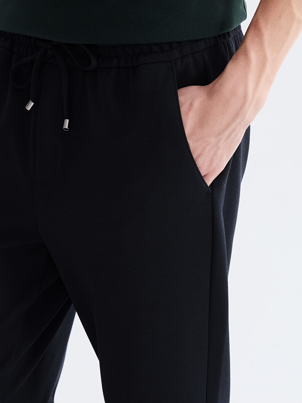 Lacivert Standart Kalıp Erkek Pantolon-2