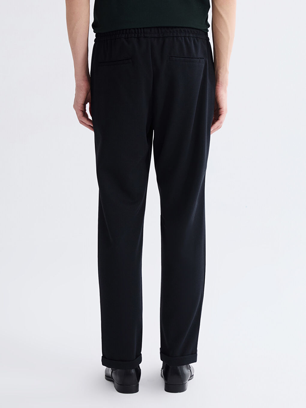 Lacivert Standart Kalıp Erkek Pantolon-3