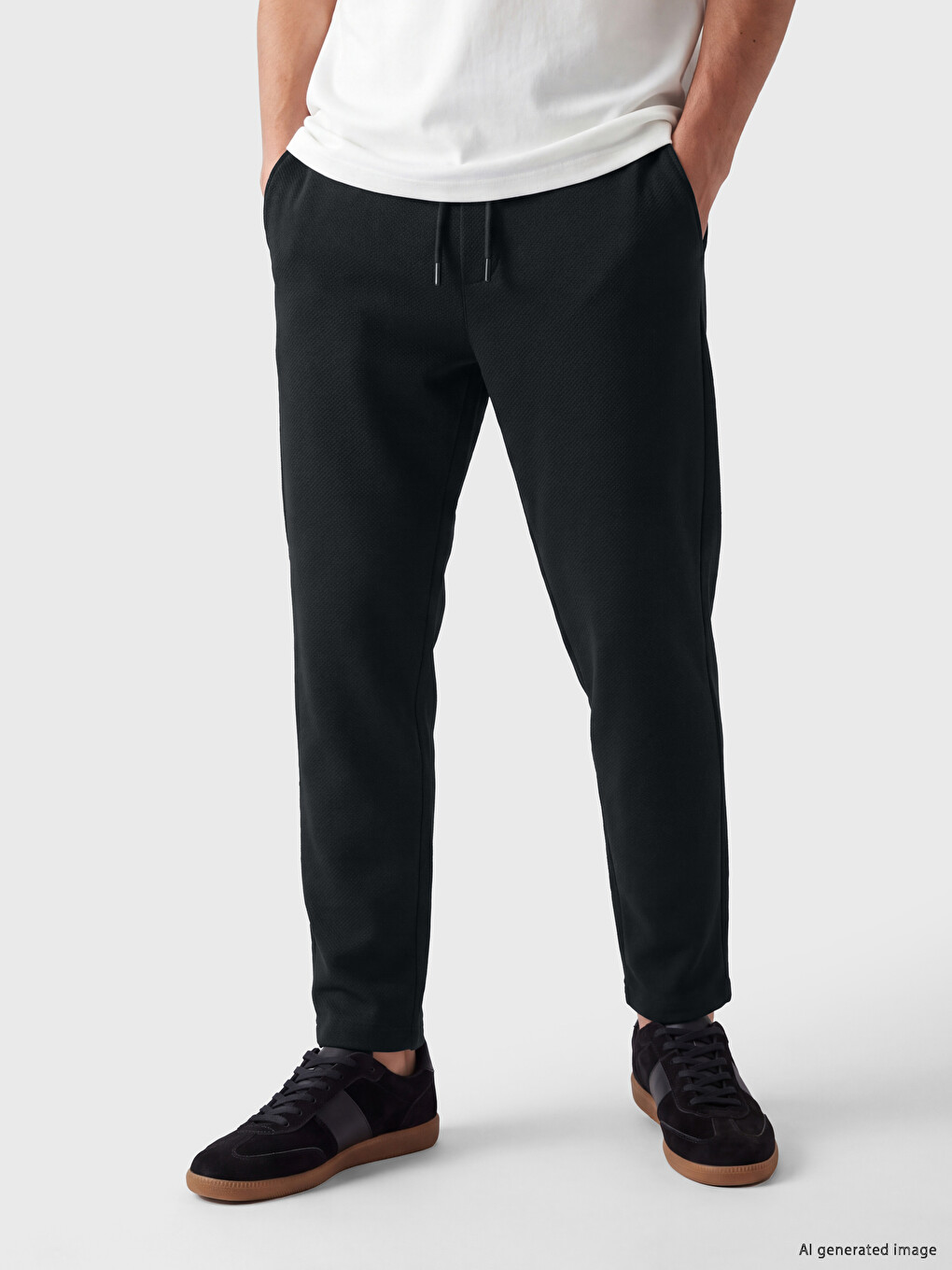 Standard Fit Men's Trousers-1