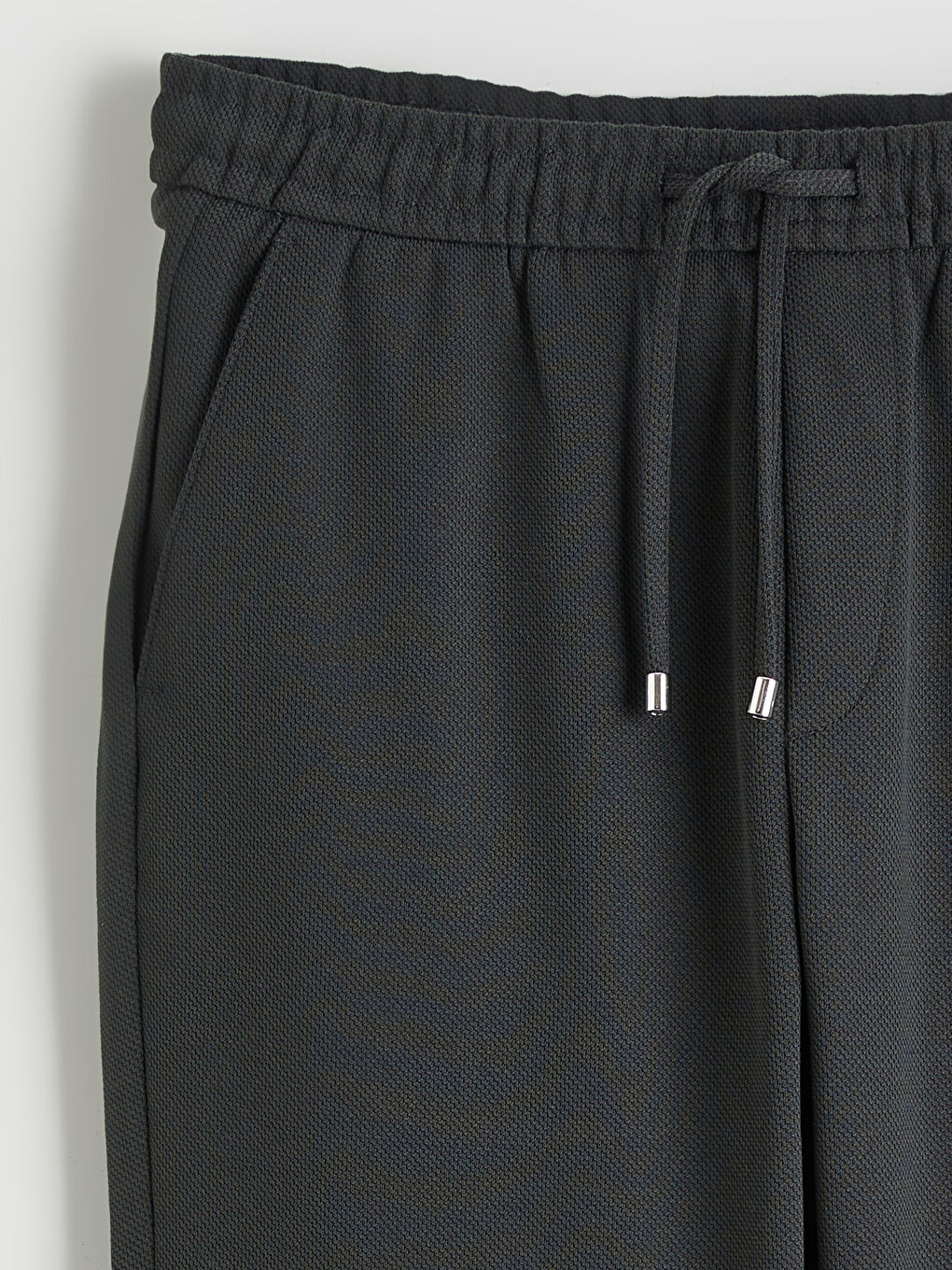 Petrol Standart Kalıp Erkek Pantolon-5