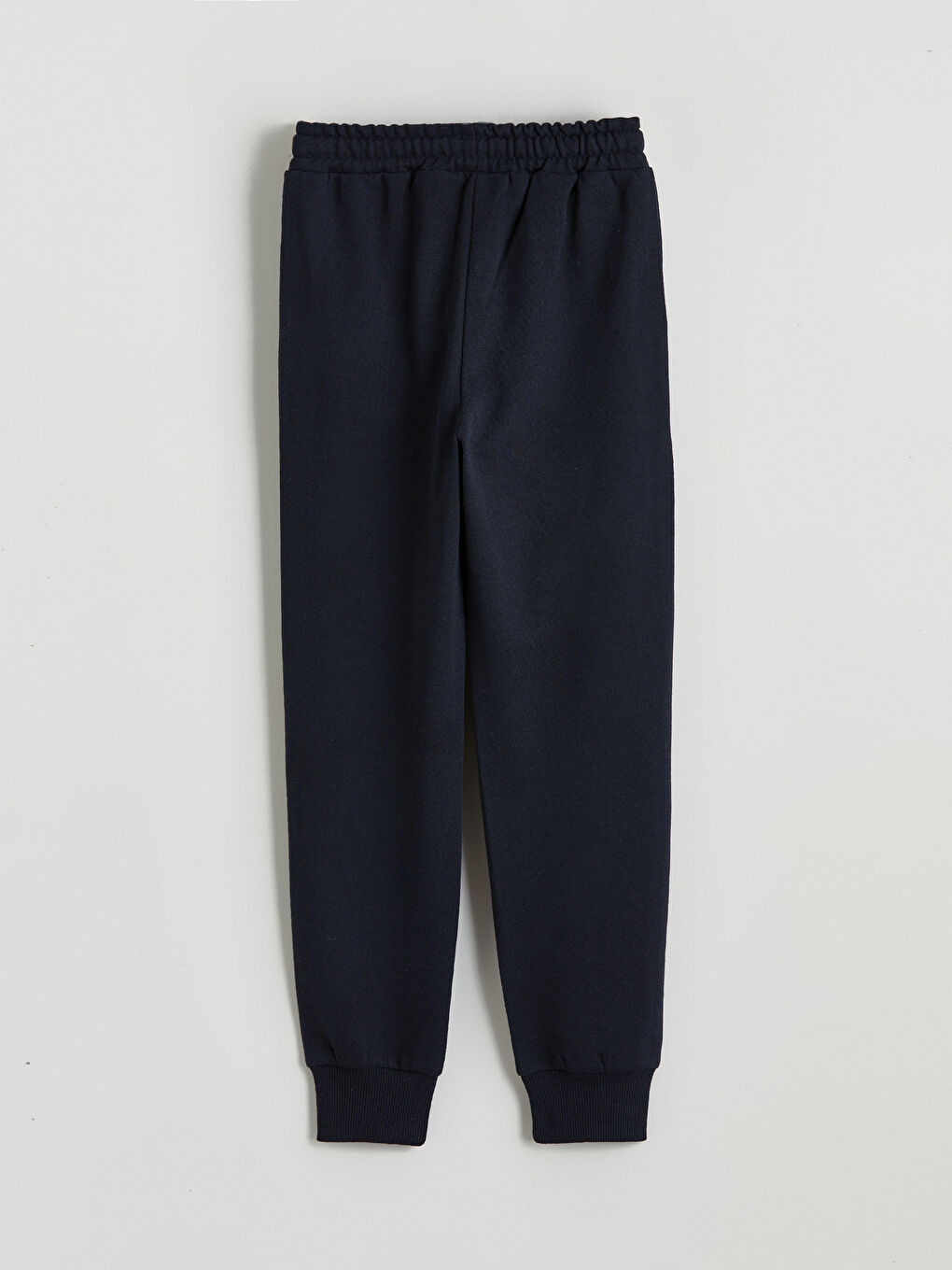 Lacivert Beli Lastikli Erkek Çocuk Jogger Eşofman Altı-2